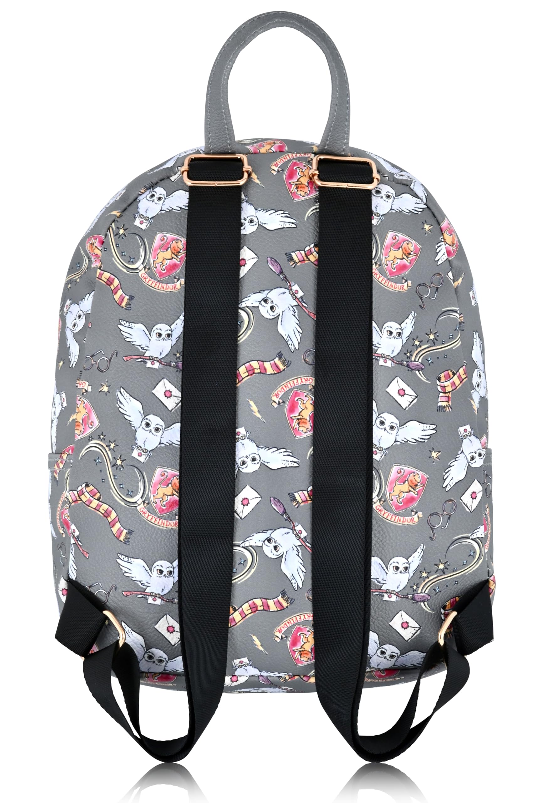 Fast Forward Harry Potter Backpack for Men, Women, Unisex | Cute PU Leather 10" Mini Backpack Purse