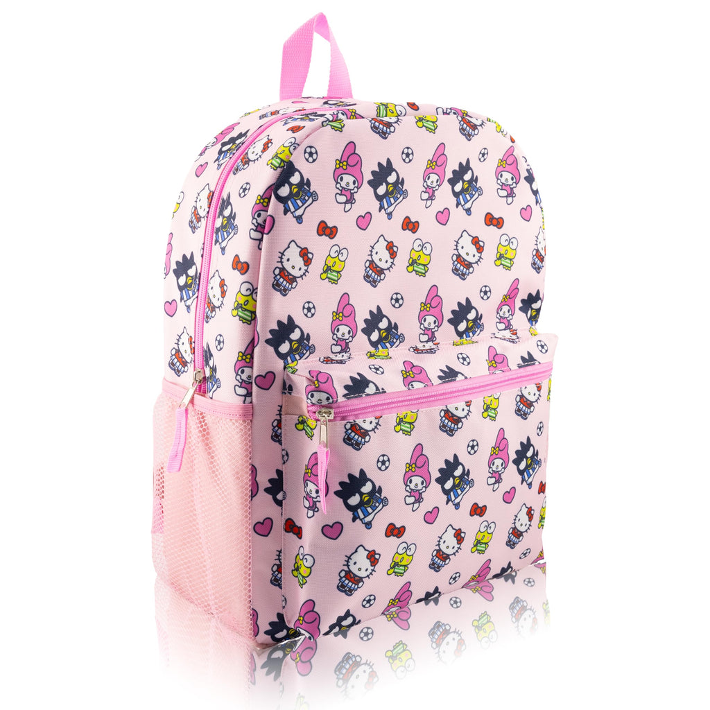 Fast Forward Hello Kitty, Bluey, Stitch or Strawberry Shortcake Backpack for Kids | Classic Bookbag for Girls, Boys, Unisex