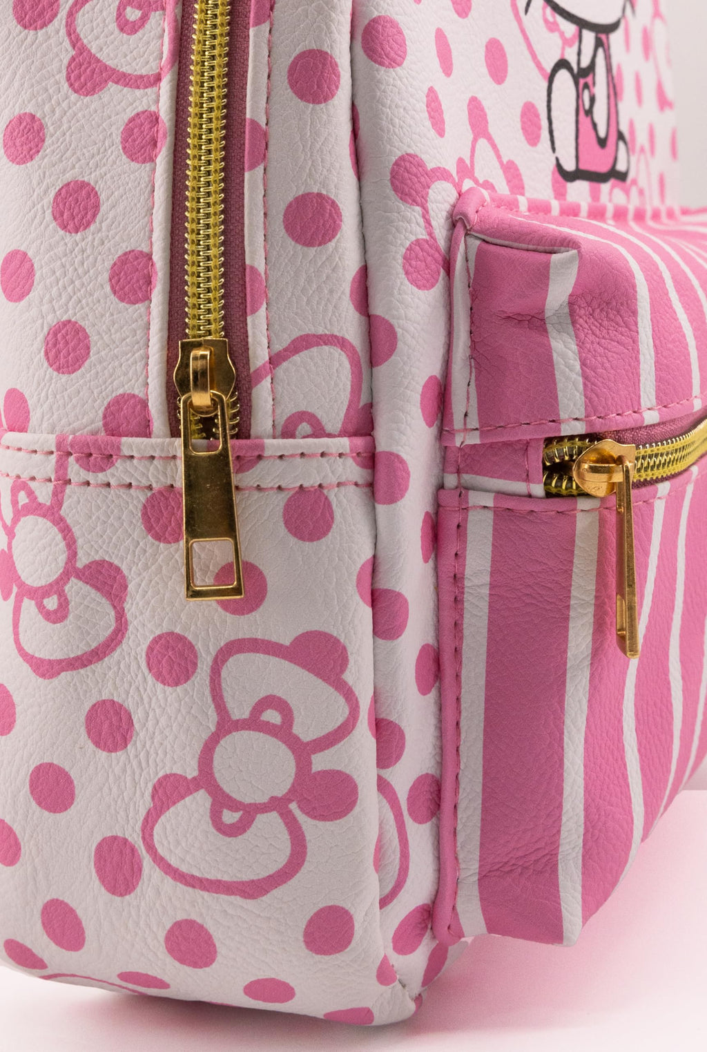 Fast Forward Sanrio Hello Kitty Backpack for Women, Men, Unisex | Cute PU Leather 10" Hello Kitty Mini Backpack Purse Shoulder Purse | Hello Kitty Bag and Hello Kitty Accessories