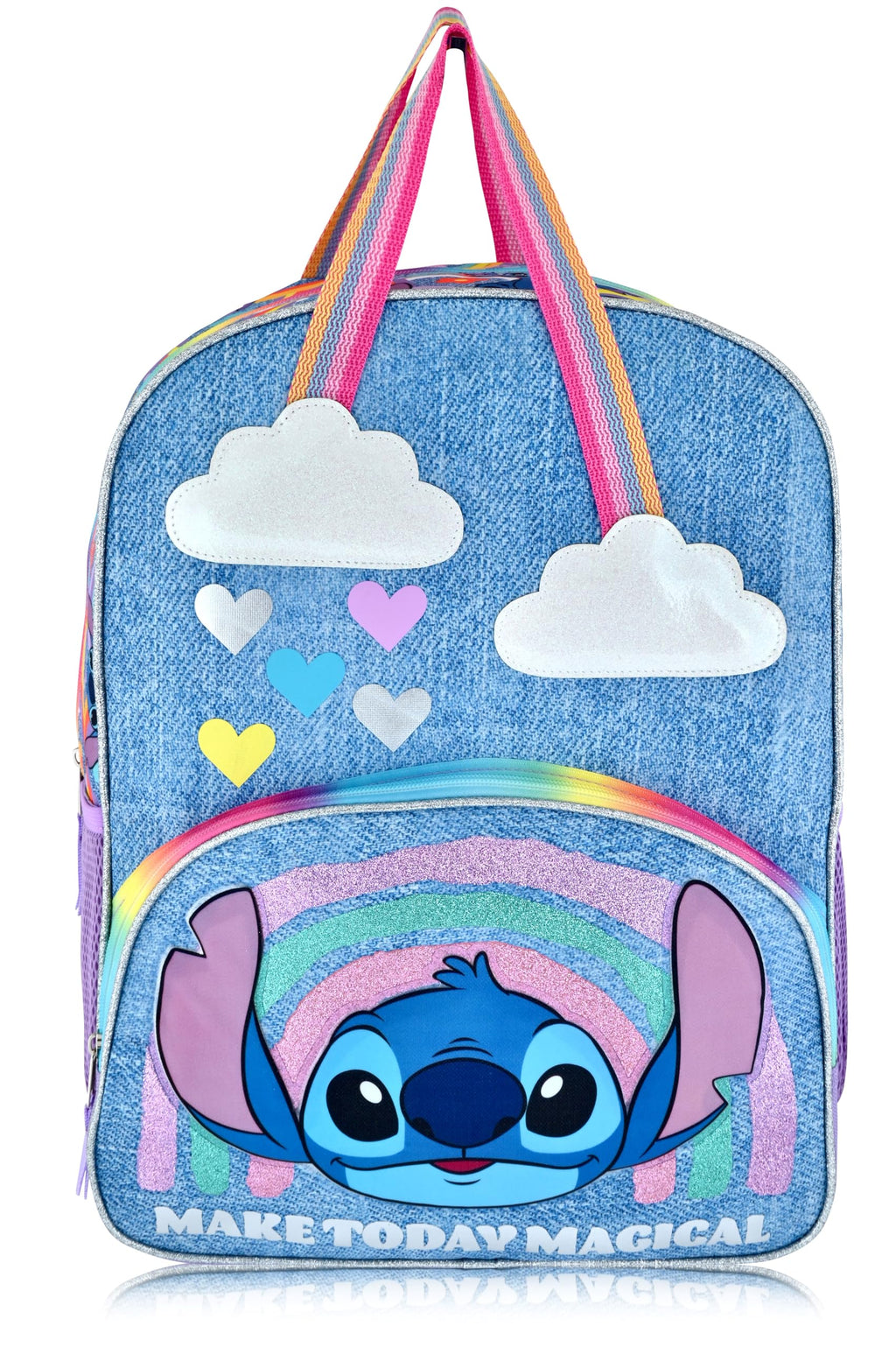 Disney Stitch School Backpack Toddler Backpack for School | Stitch 16" Kids Backpack Bookbag for Girls, Boys, Unisex
