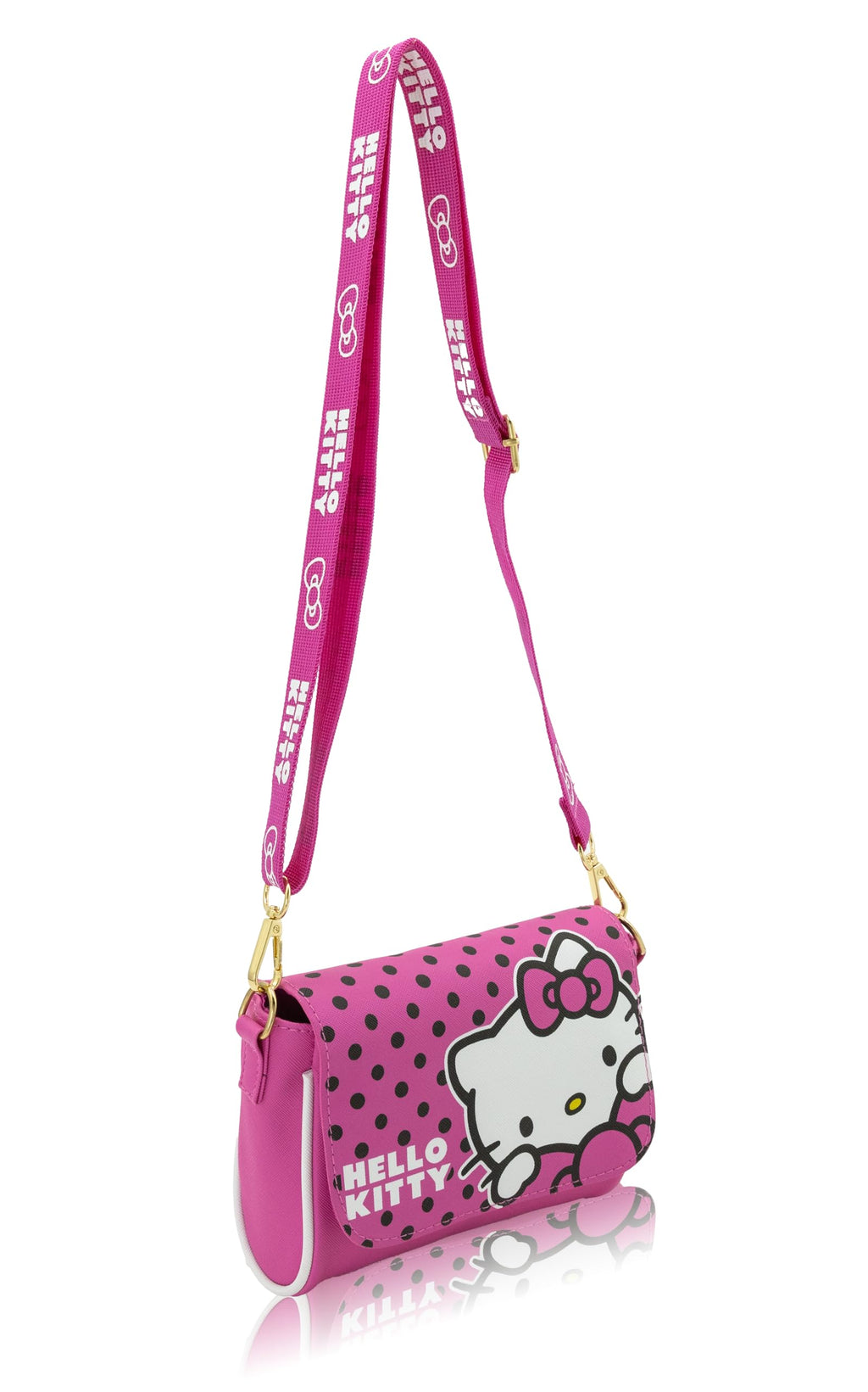 Fast Forward Stitch, Hello Kitty or Bluey Girls Purse | Small Crossbody Shoulder Bag with Adjustable Strap