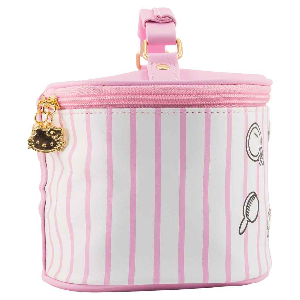 Fast Forward Stitch, Hello Kitty, Bluey or Strawberry Shortcake Makeup Organizer, Travel Toiletry Bag for Women, Makeup Travel Bag, Cosmetic Bag, Train Case