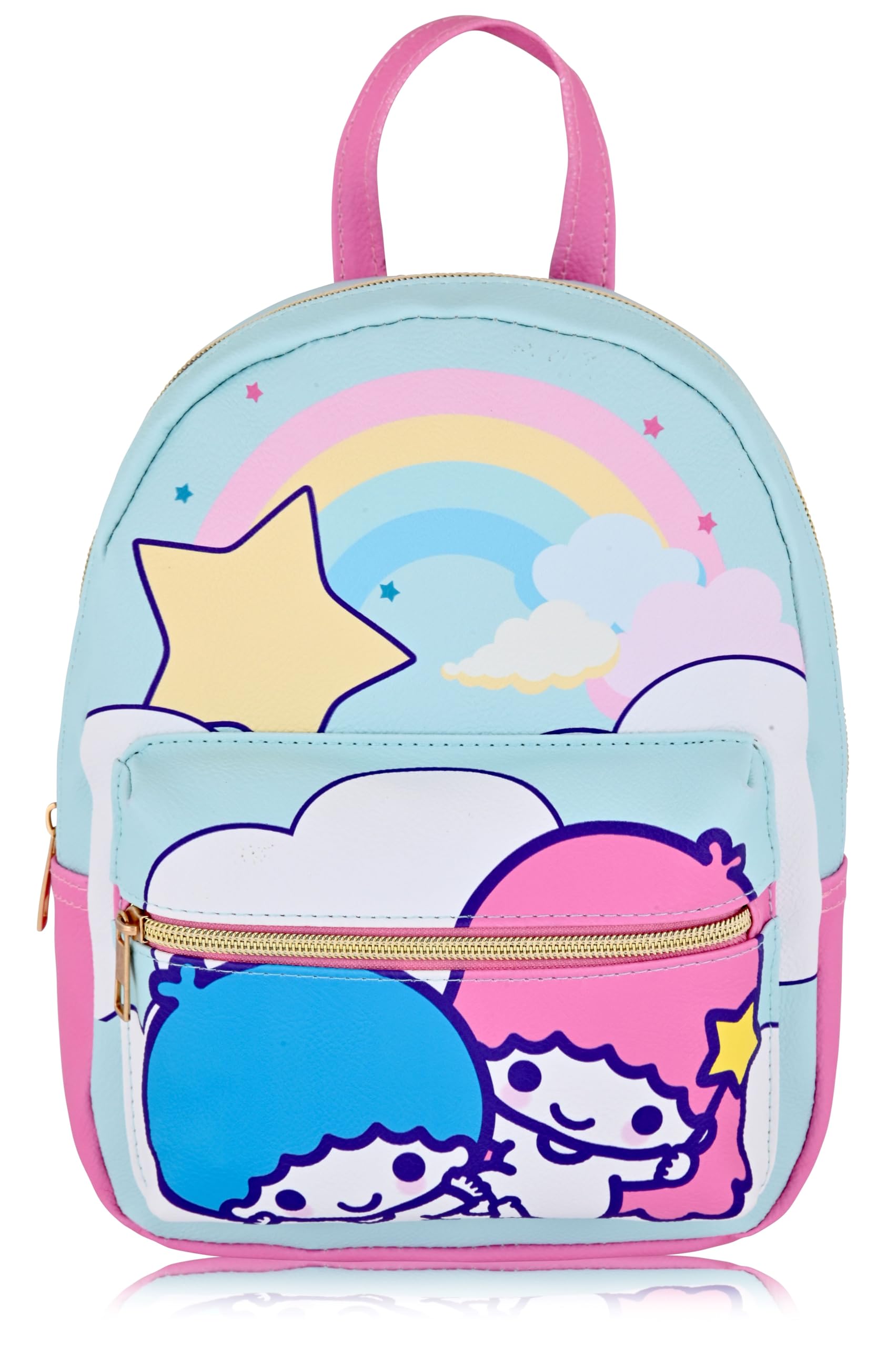 Fast Forward Sanrio Hello Kitty and Friends Backpack for Women, Men, Unisex | Cute PU Leather 10" Mini Backpack