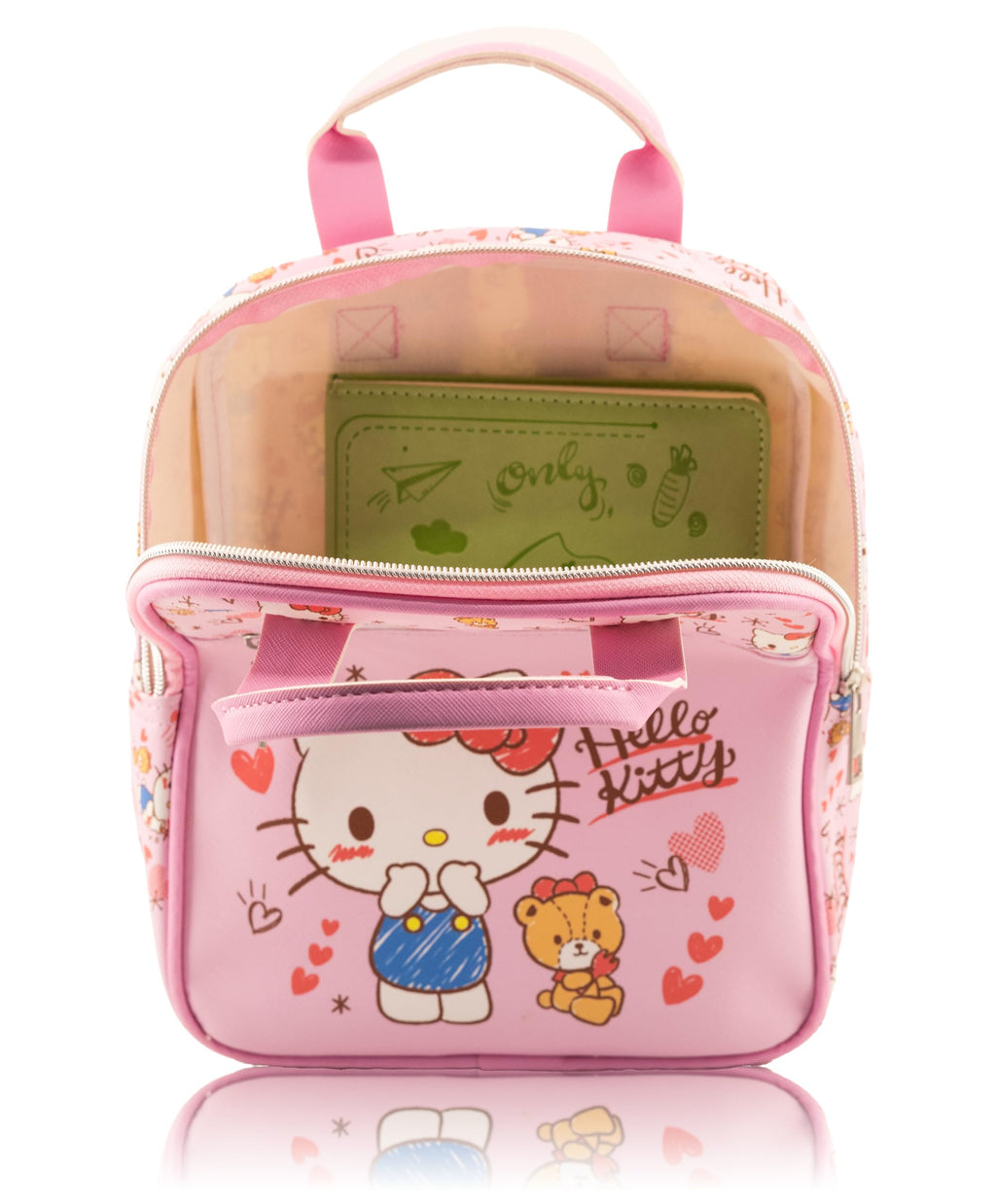 Fast Forward Sitch, Hello Kitty or Bluey Mini Backpack for Kids & Adults | 10" PU Leather Bluey Backpack Purse
