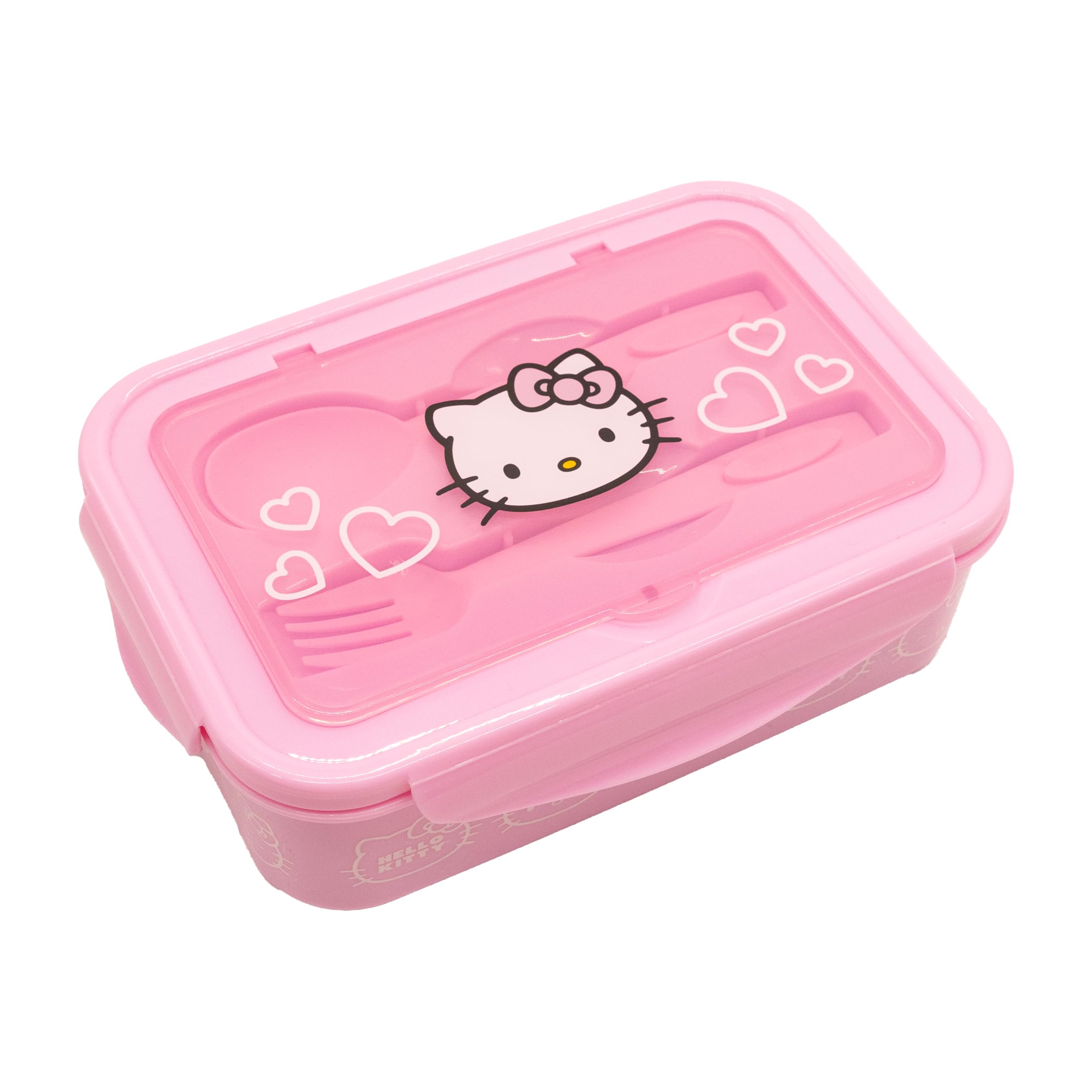 Fast Forward Spiderman, Paw Patrol, Bluey or Hello Kitty Bento Lunch Box for Kids | Marvel Food Container with Utensils