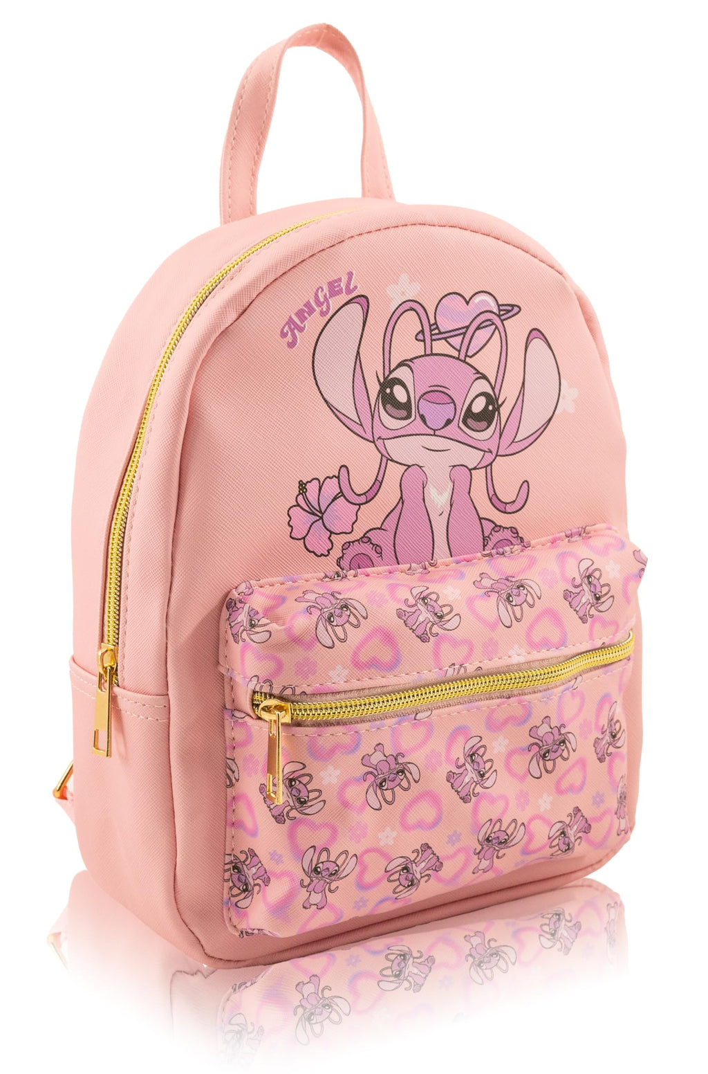 Disney Lilo and Stitch Backpack for Women, Men, Unisex | Cute PU Leather 10" Mini Backpack Purse | Stitch Bag & Accessories