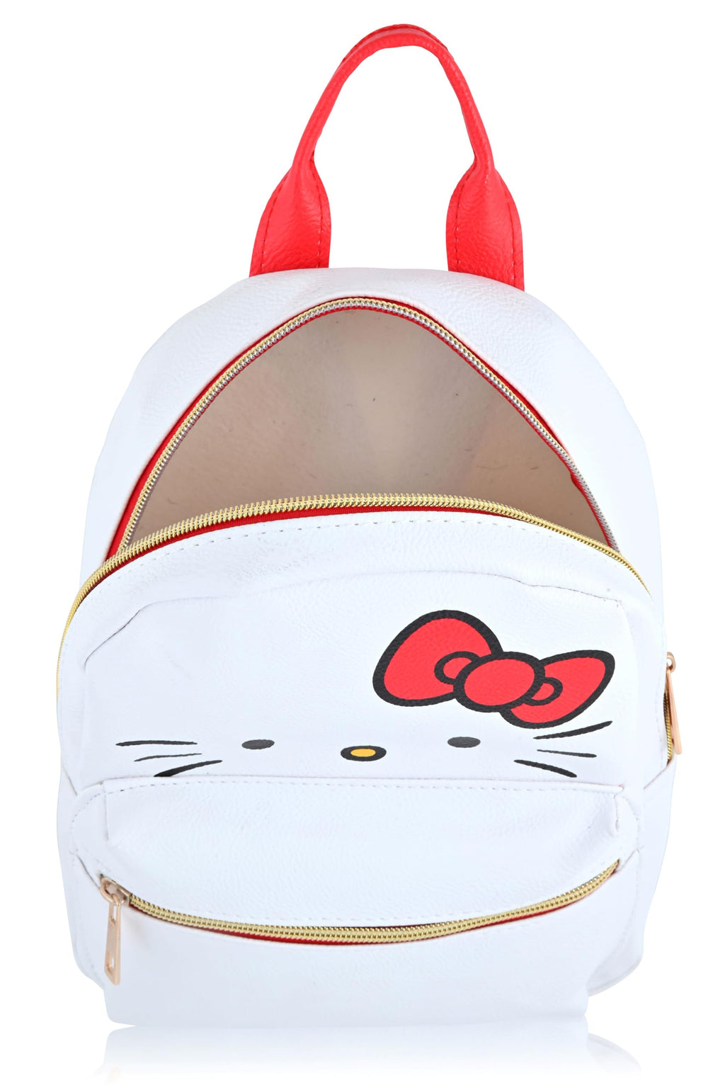 Fast Forward Sanrio Hello Kitty Mini Backpack for Kids & Adults | 10" PU Leather Backpack Purse | Toddler Travel Bag