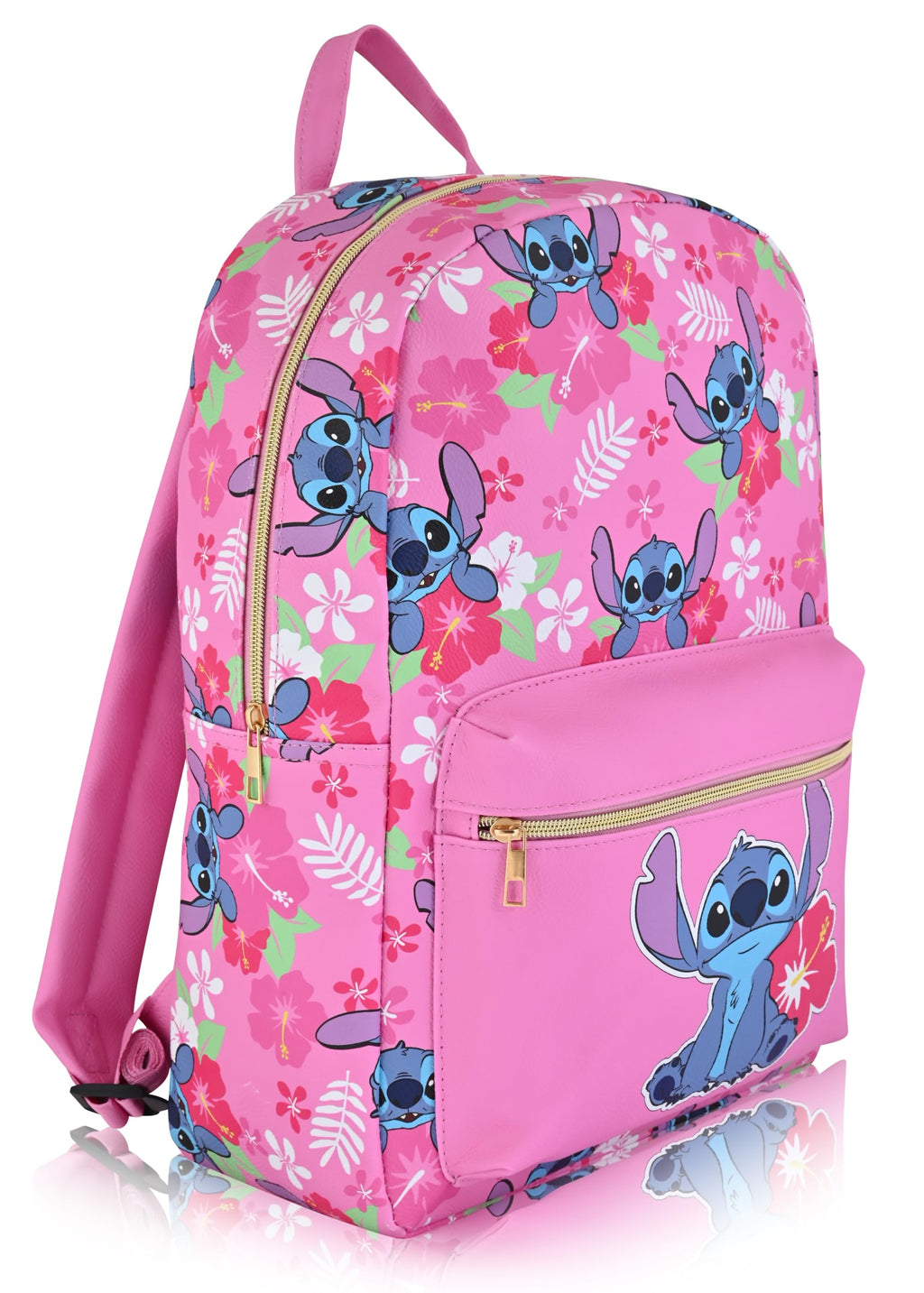 Hello Kitty, Stitch, Princess, Care Bears or Mickey Mouse Backpack for Women, Men, Unisex | Cute PU Leather Large Backpack