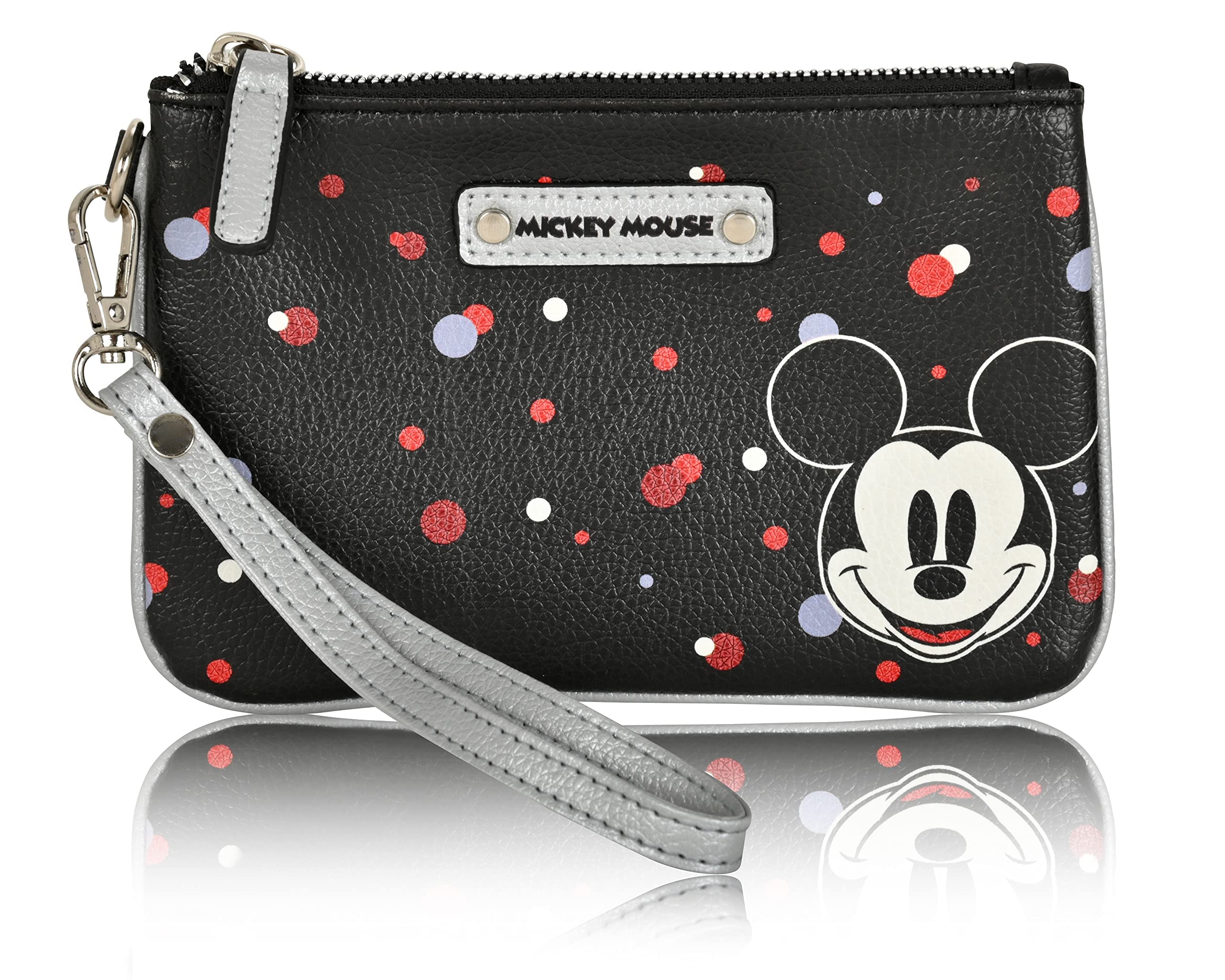 Minnie Mouse Premium Wrist Wallet - Mickey & Minnie Mouse Classic Wrist Wallet
