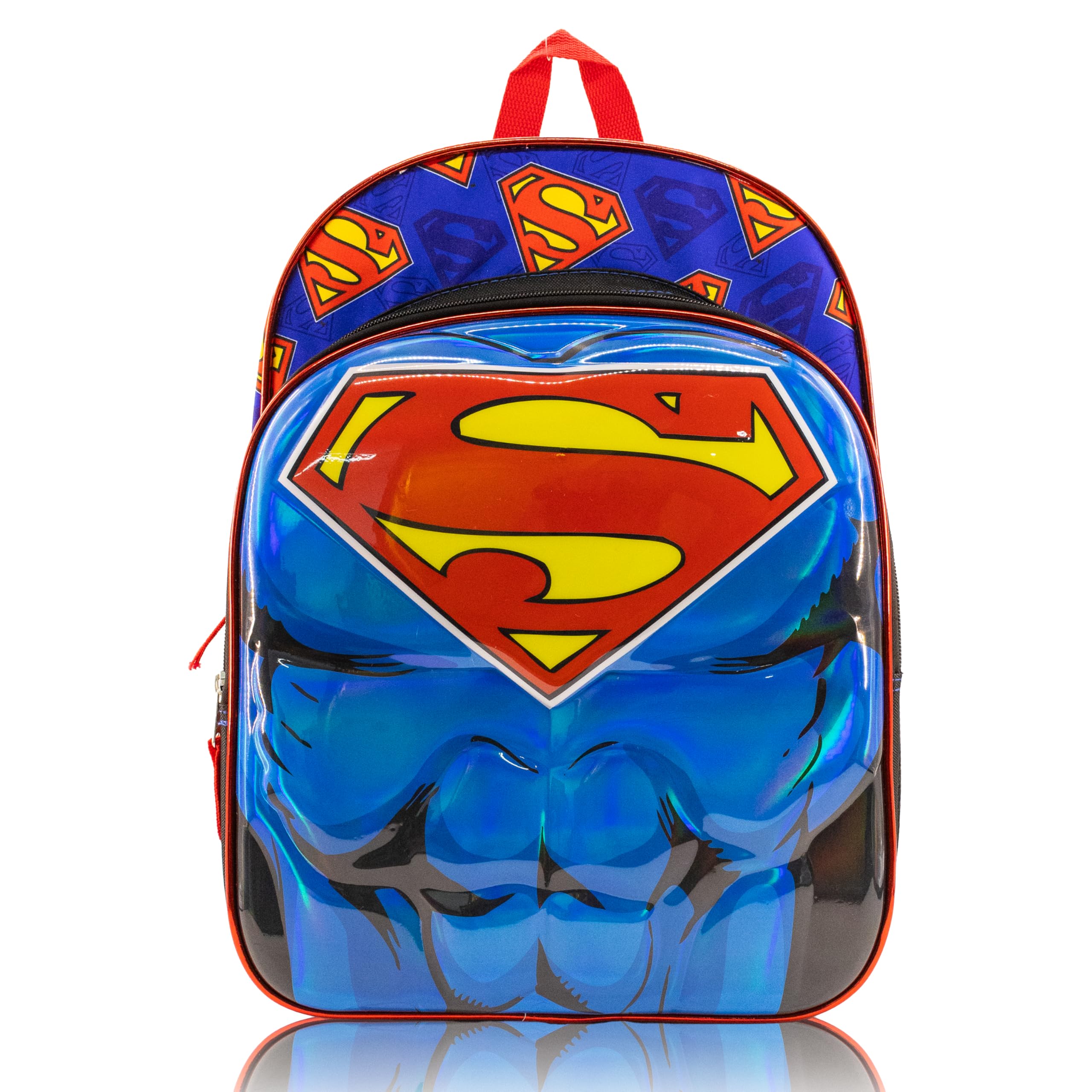 Marvel Spiderman or Superman Backpack for Kids – 16” Bookbag for Boys, Girls | Toddler Travel Bag, School Backpack