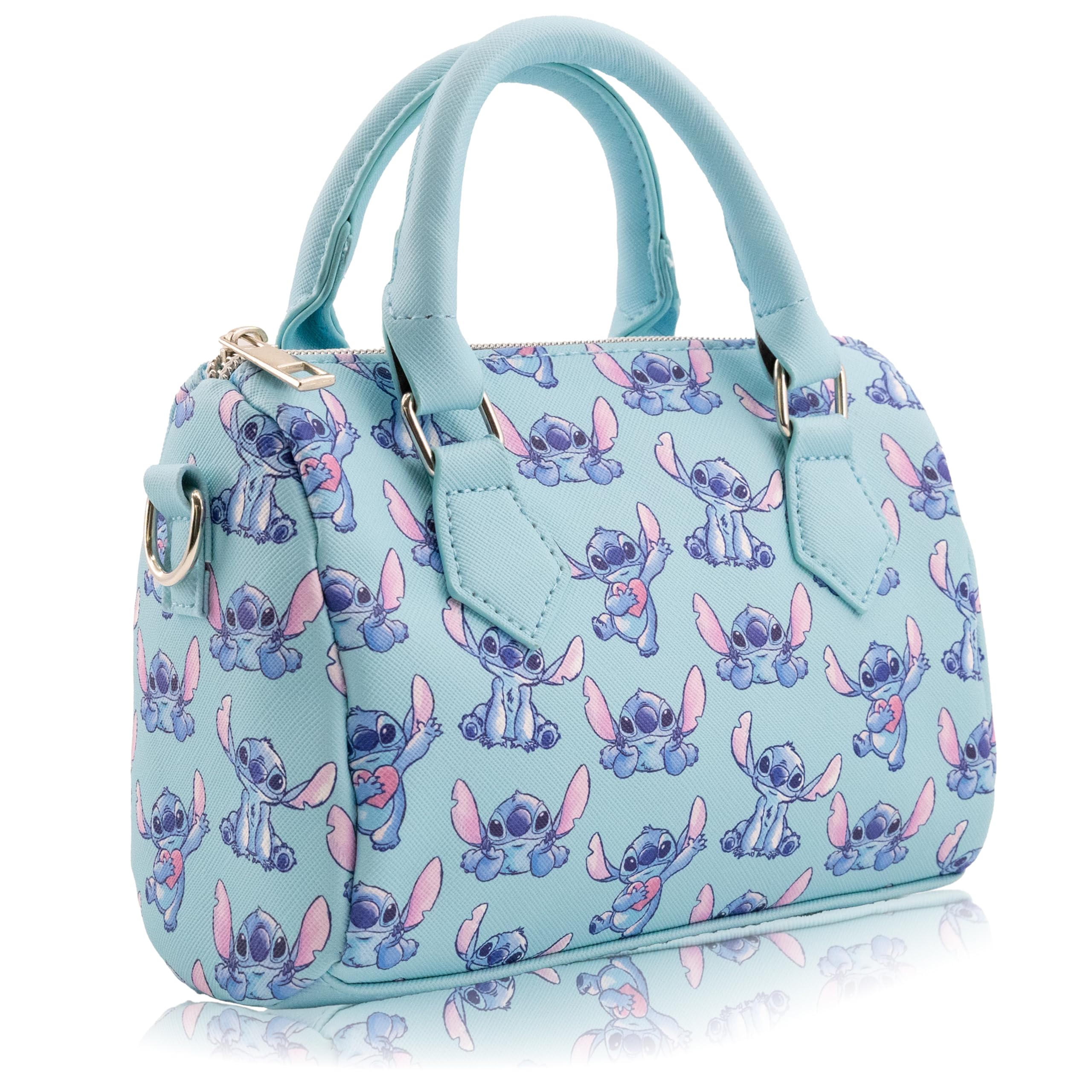 Stitch, Hello Kitty or Bluey 7" Mini Purse Crossbody Handbag for Girls | Leather Women's Shoulder Handbag Satchel