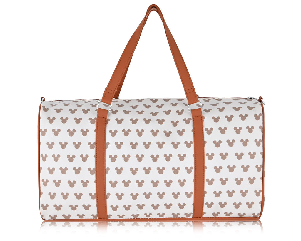 Stitch, Minnie, Mickey, Pooh, Harry Potter, or Jack Skellington 16" Leather Mini Travel Bag, Duffle Bag, Overnight Bag