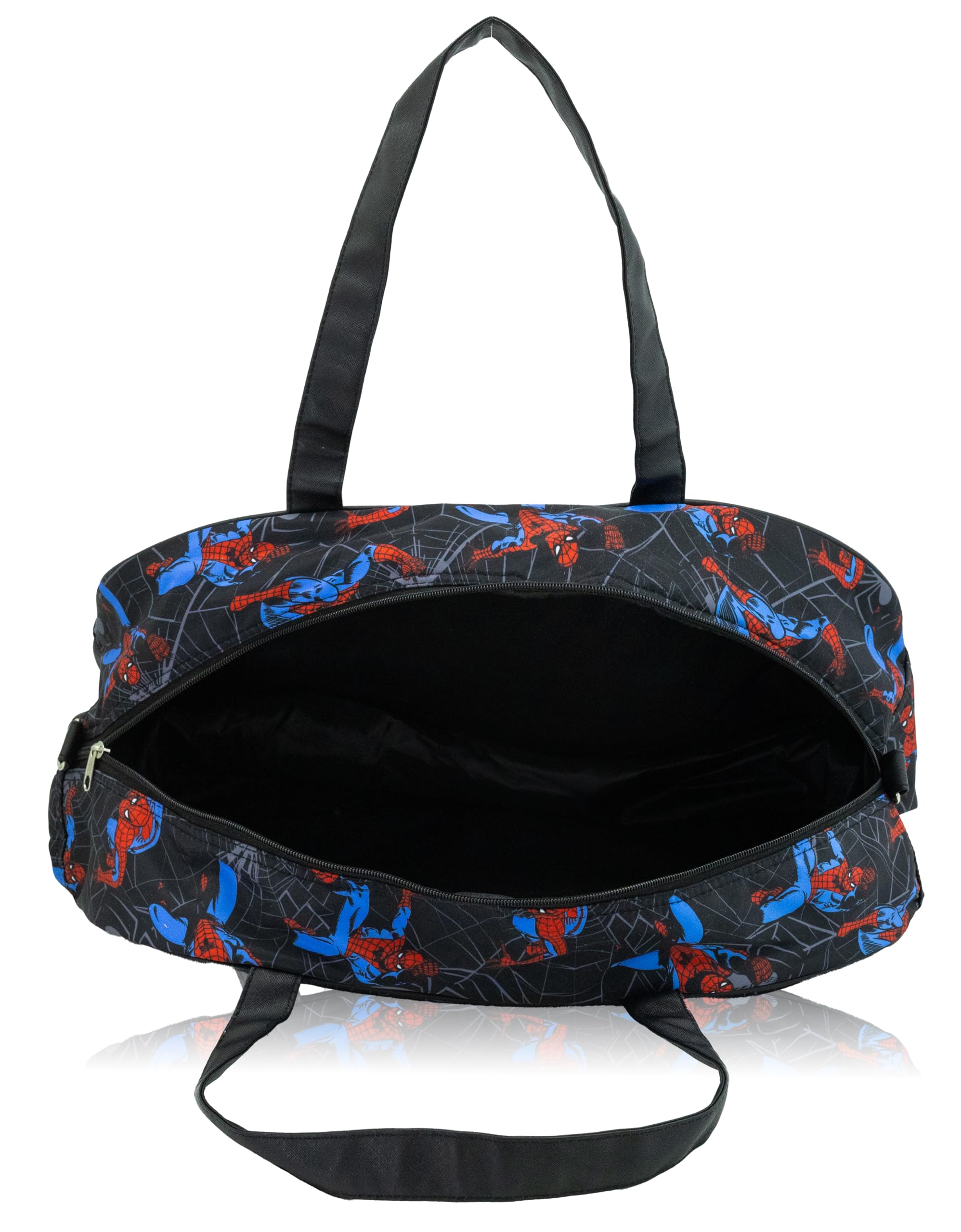 Stitch, Hello Kitty, Bluey or Spiderman Overnighter 10" Duffle Bag for Kids | Lightweight Travel Weekender Duffel for Girls and Women | Ages 3+