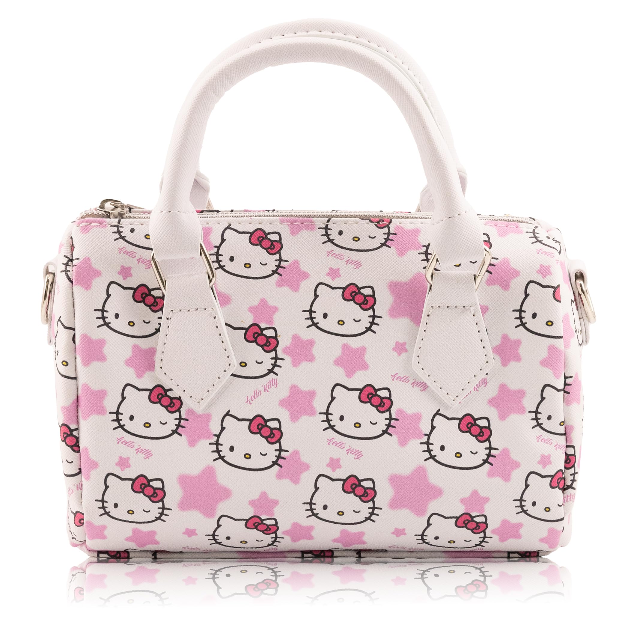 Stitch, Hello Kitty or Bluey 7" Mini Purse Crossbody Handbag for Girls | Leather Women's Shoulder Handbag Satchel