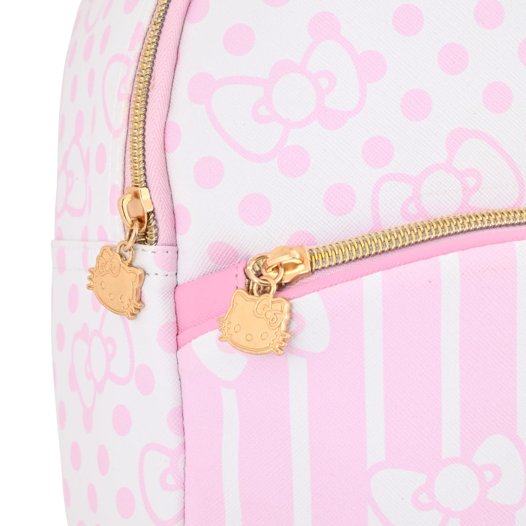 Fast Forward Sanrio Hello Kitty Backpack for Women | Hello Kitty Woman Purse | PU Leather Hello Kitty Mini Backpack Purse