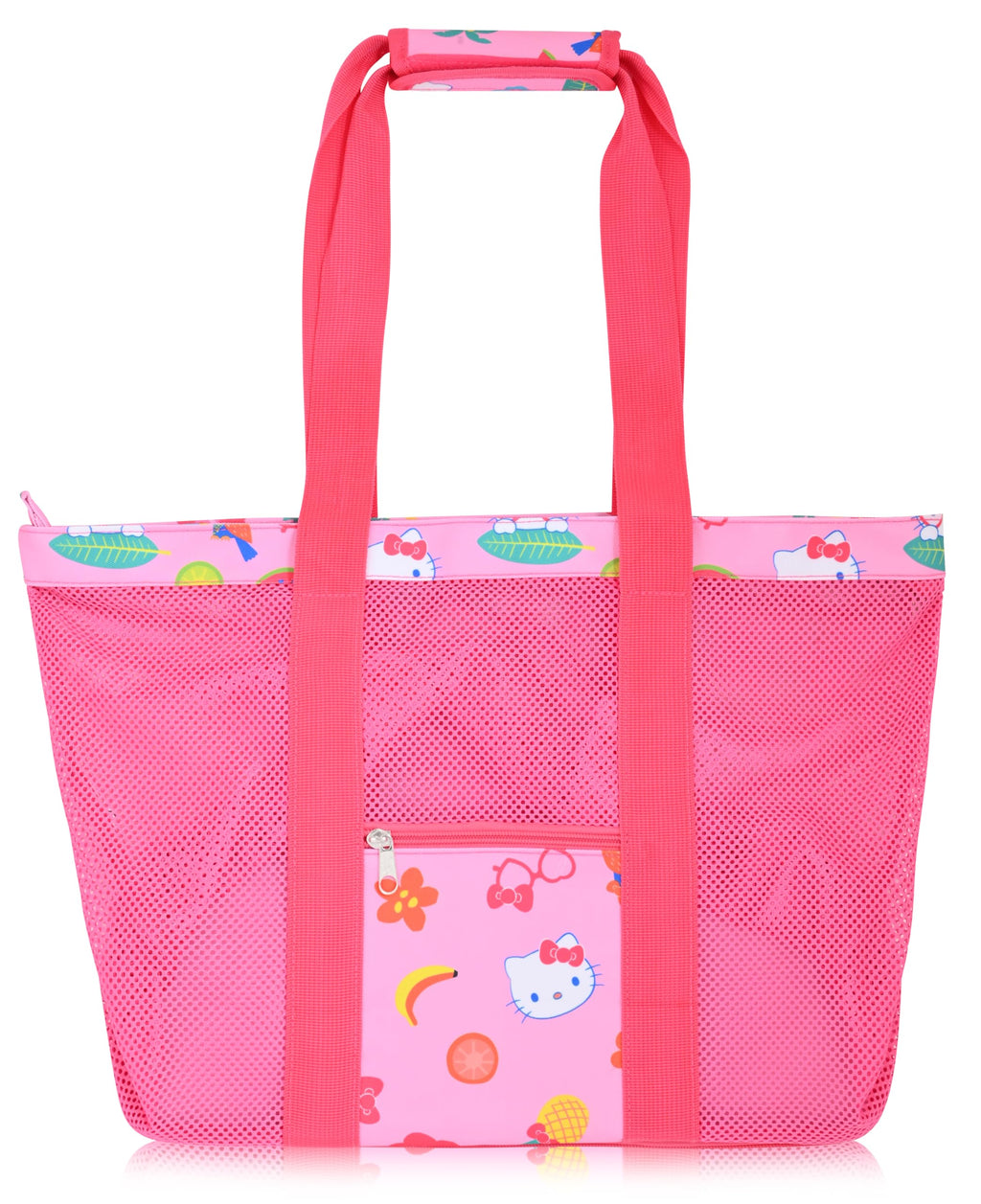 Fast Forward Hello Kitty, Stitch or Minnie Mouse Beach Bag Tote Bag For Women | Beach Tote Travel Bag for Adults