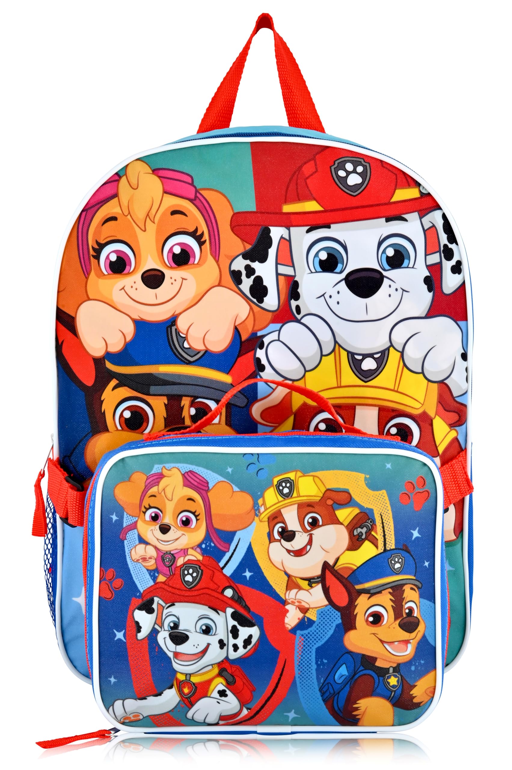 Disney Backpack for School and Lunch Box for Kids | Kids Knapsack and Insulated Lunch Bag Lunch Box for Girls, Boys, Toddlers