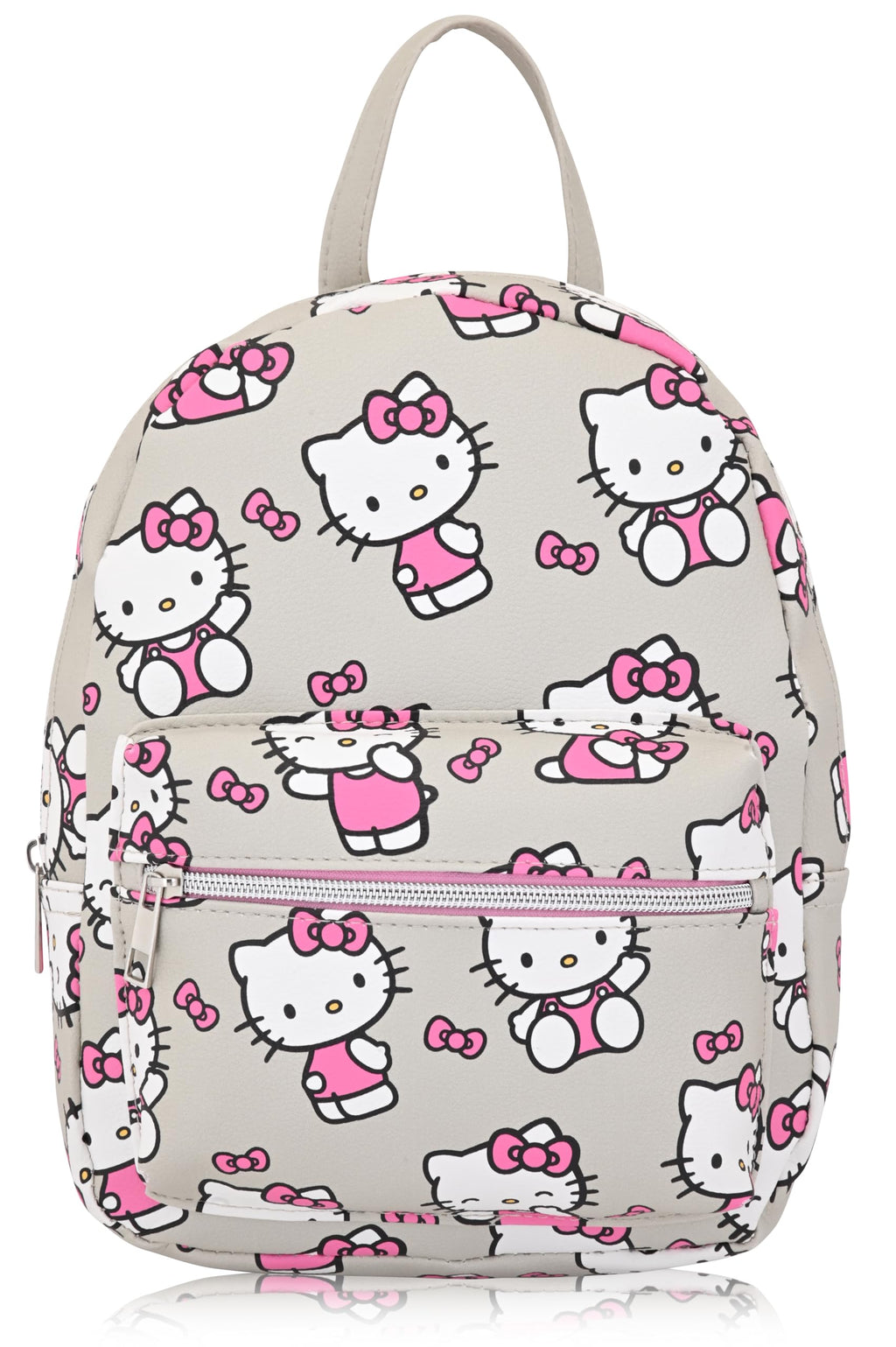 Fast Forward Sanrio Hello Kitty Backpack for Women, Men, Unisex | Cute PU Leather 10" Hello Kitty Mini Backpack Purse Shoulder Purse | Hello Kitty Bag and Hello Kitty Accessories
