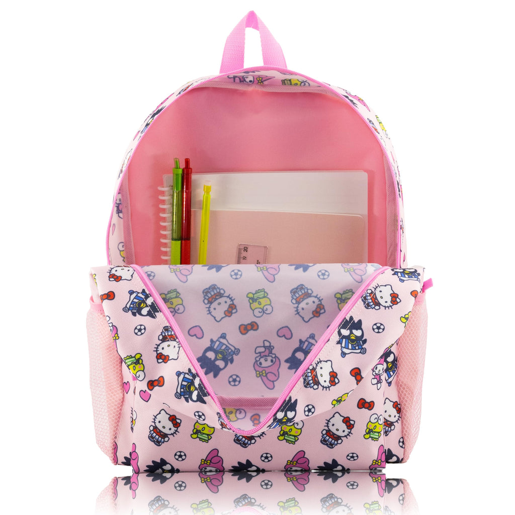 Fast Forward Hello Kitty, Bluey, Stitch or Strawberry Shortcake Backpack for Kids | Classic Bookbag for Girls, Boys, Unisex