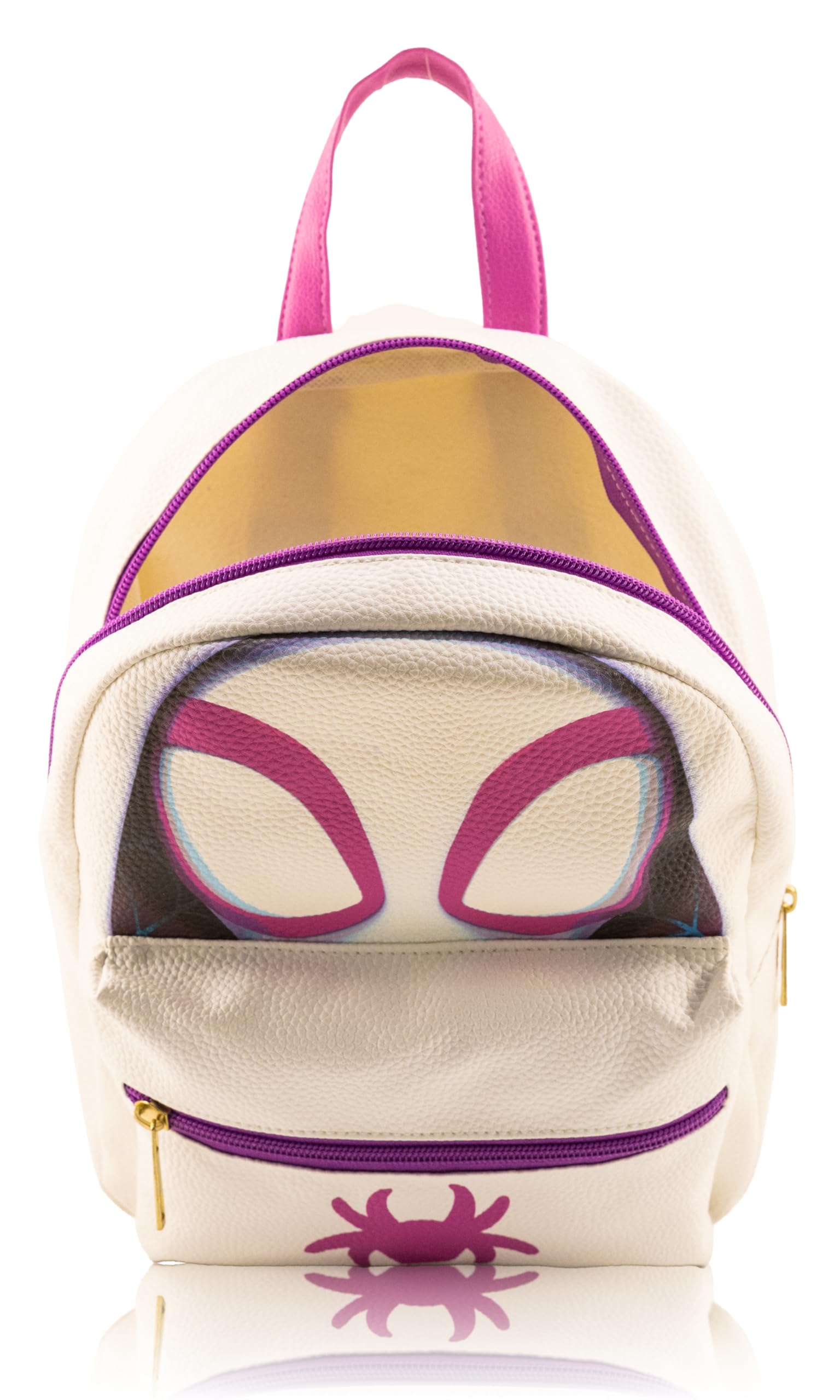 Marvel Spiderman Backpack for Men, Women, Unisex | Cute PU Leather 10" Mini Backpack Purse | Spiderman Bag & Accessories