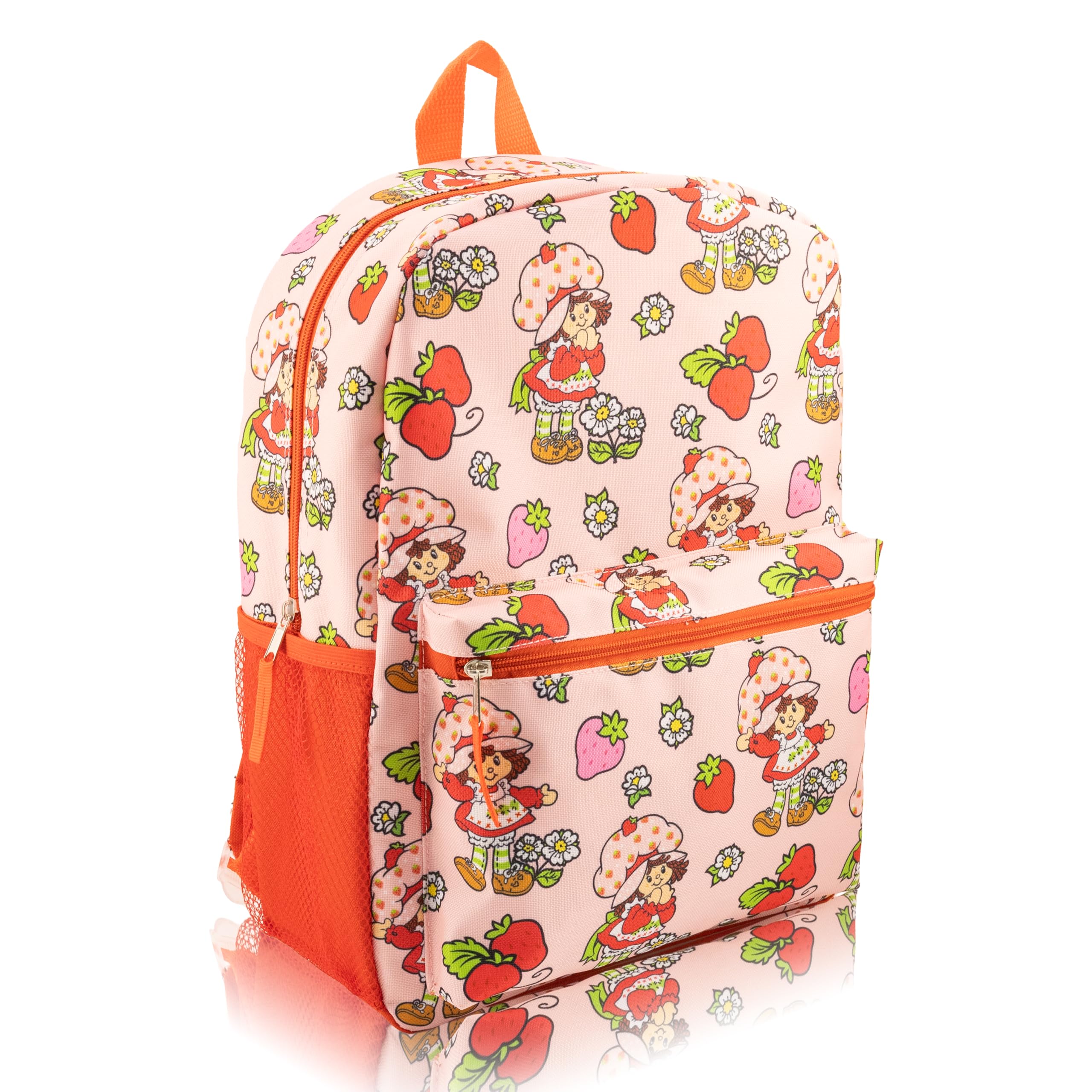 Fast Forward Hello Kitty, Bluey, Stitch or Strawberry Shortcake Backpack for Kids | Classic Bookbag for Girls, Boys, Unisex