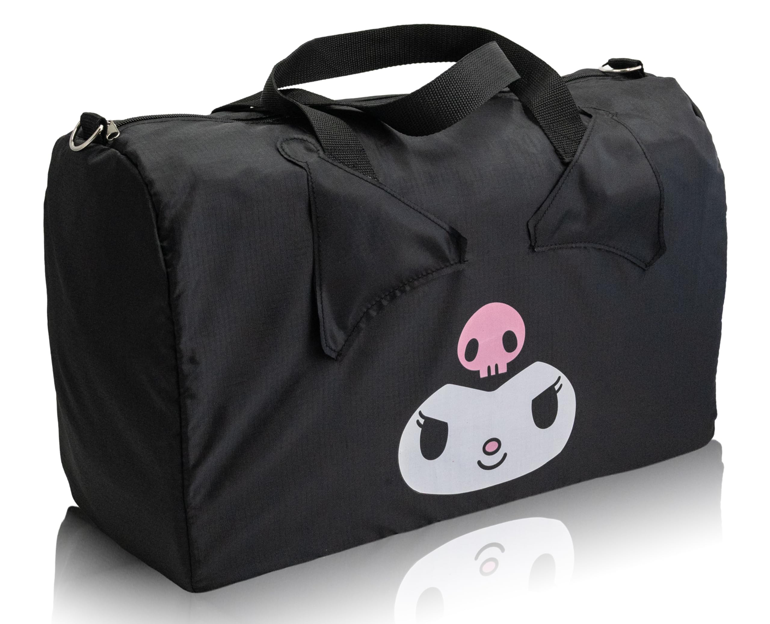 Stitch, Spiderman, Paw Patrol or Hello Kitty Duffle Bag | Lightweight Foldable Travel Duffel with Shoulder Strap & Luggage Sleeve