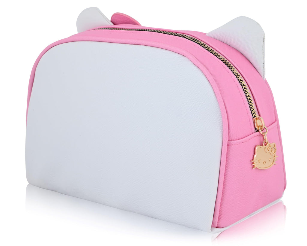 Hello Kitty, Stitch or Minnie Mouse Makeup Bag for Women | Minnie Mouse PU Leather Travel Toiletry Bag for Women