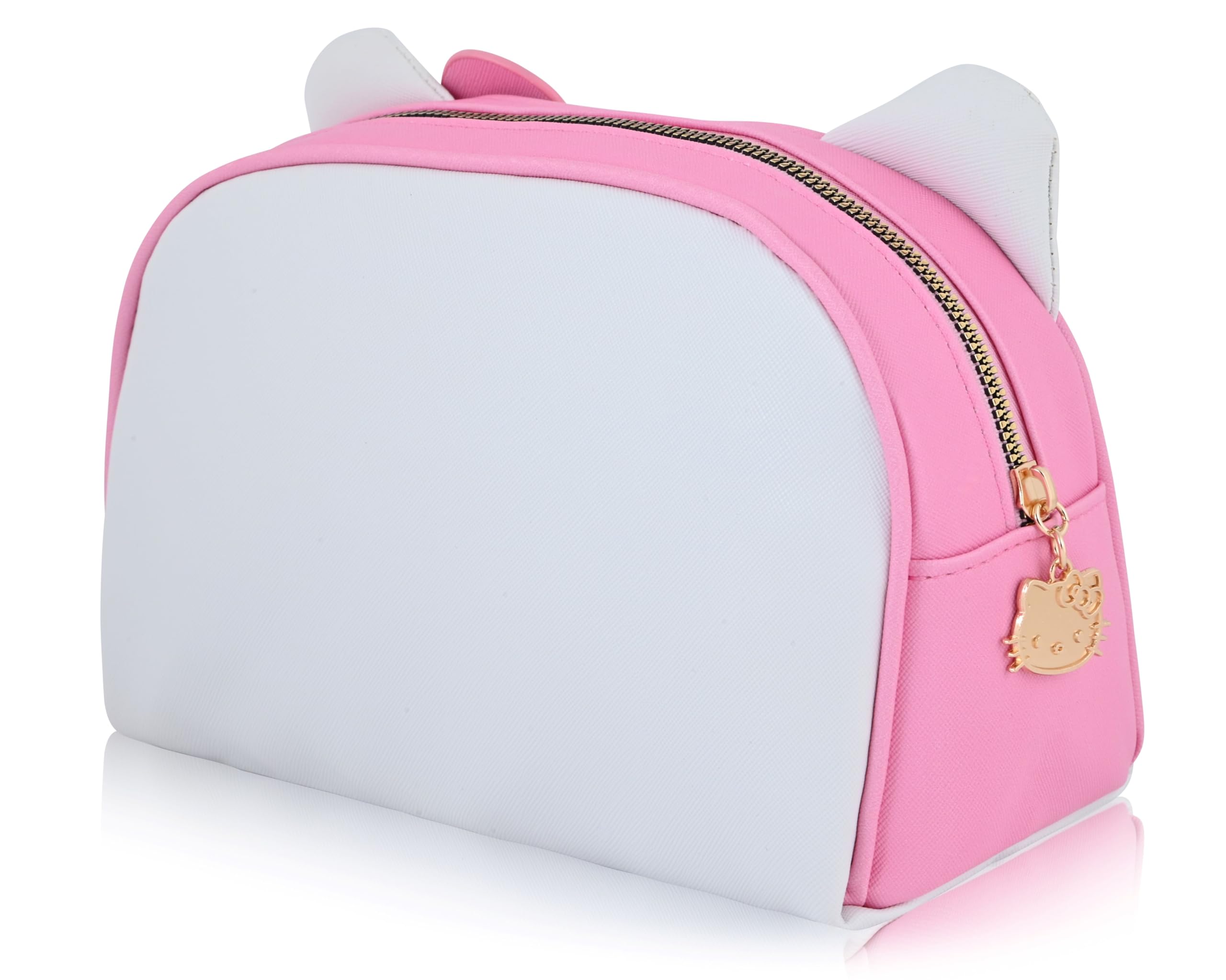 Hello Kitty, Stitch or Minnie Mouse Makeup Bag for Women | Minnie Mouse PU Leather Travel Toiletry Bag for Women
