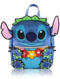 Disney Lilo and Stitch Backpack for Women, Men, Unisex | Cute PU Leather 10" Stitch Mini Backpack Purse Shoulder Purse | Stitch Bag and Stitch Accessories