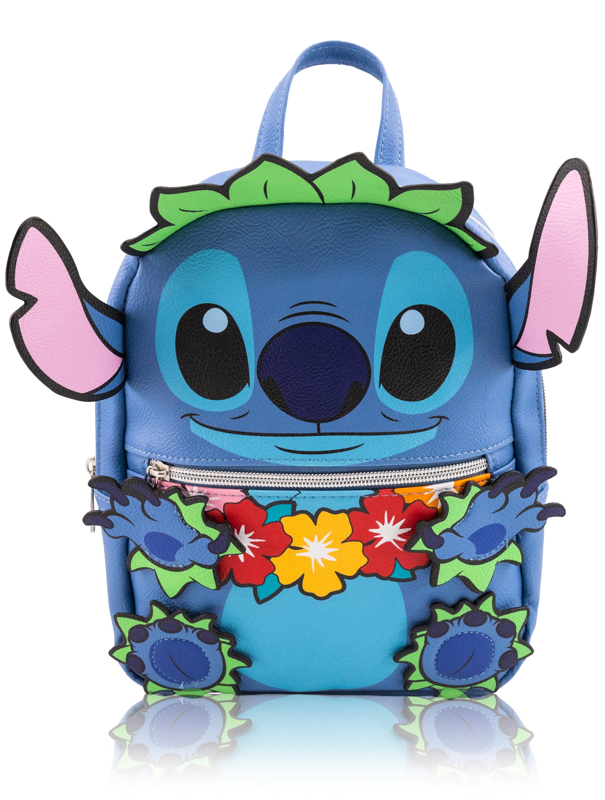 Disney Lilo and Stitch Backpack for Women, Men, Unisex | Cute PU Leather 10" Stitch Mini Backpack Purse Shoulder Purse | Stitch Bag and Stitch Accessories