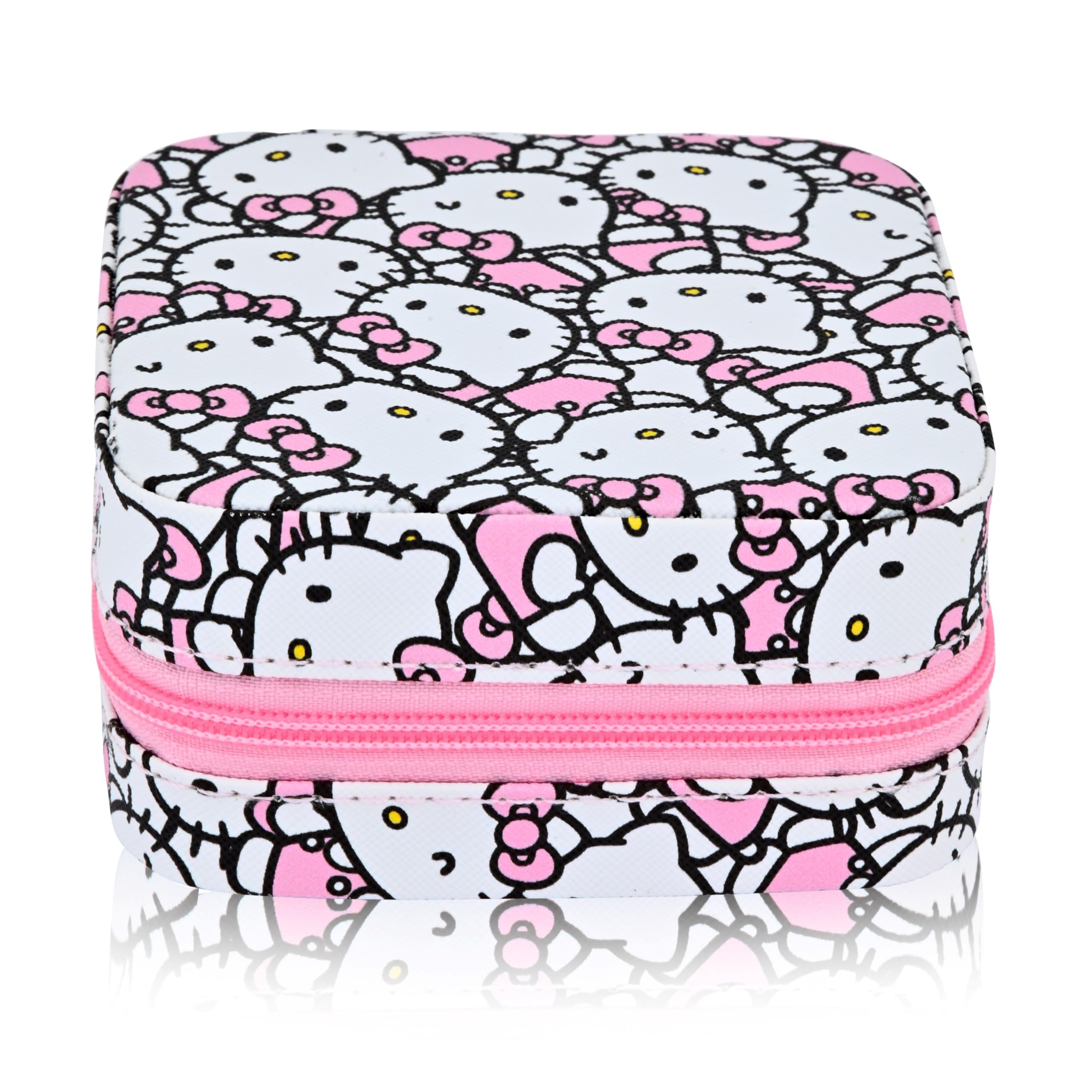 Fast Forward Sanrio Hello Kitty Jewelry Box for Women | Multiple Compartment Jewelry Organizer and Storage Jewelry Holder Gift Box