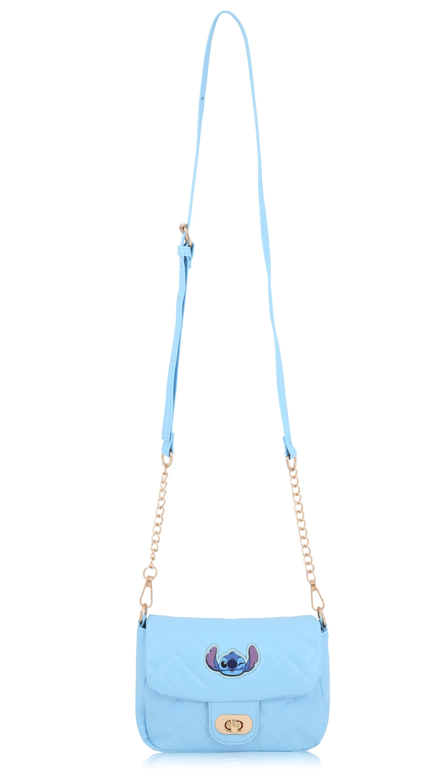 Disney Stitch, Hello Kitty or Bluey Mini Purse Crossbody Handbag for Women | Leather Women's Shoulder Handbag with Logo