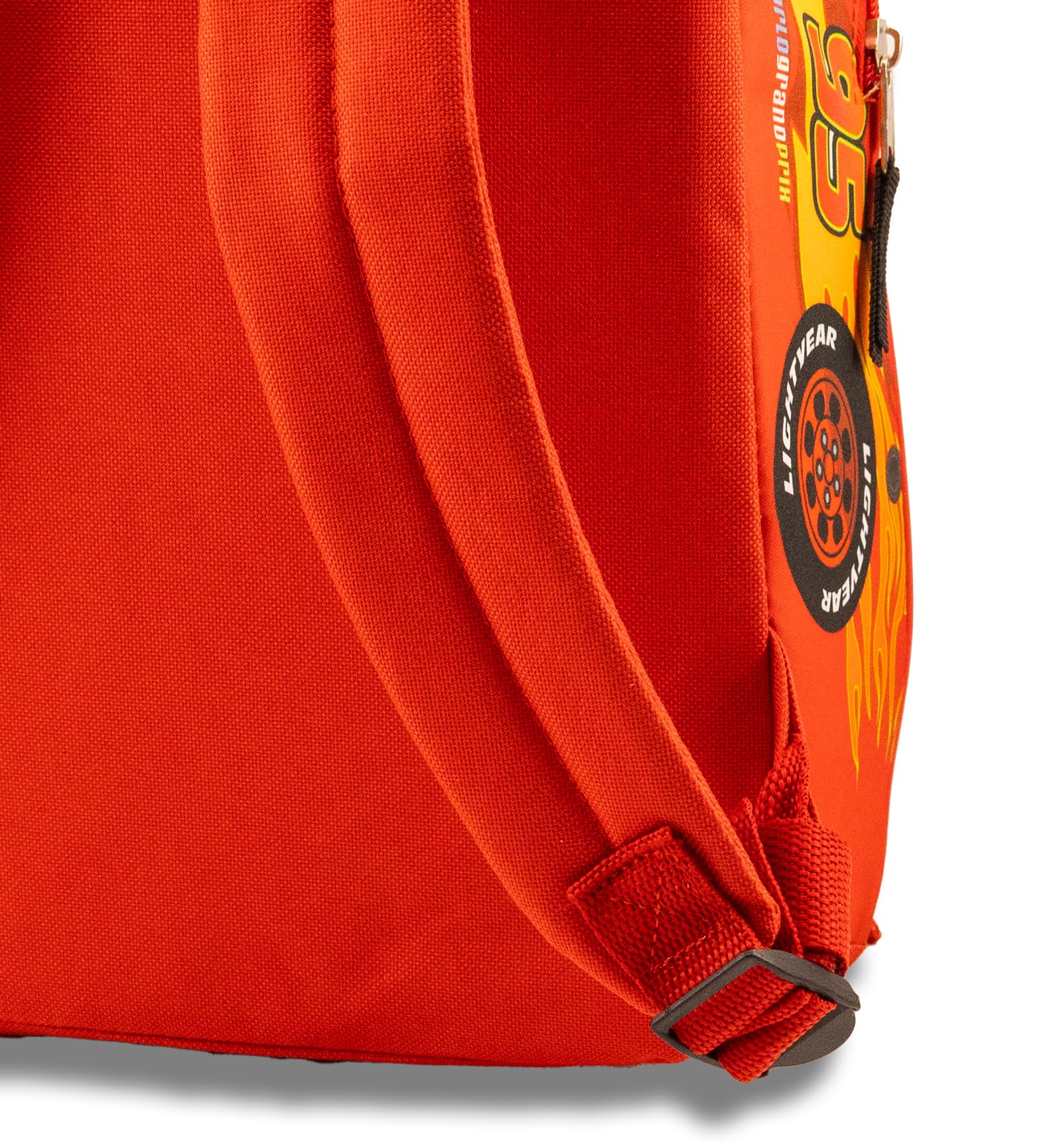 Disney Cars Lightning McQueen Backpack for Kids | Disney Pixar Cars Bookbag Featuring Lightning McQueen | Toddler Travel Bag, Lightweight Backpack for School | Ages 3+