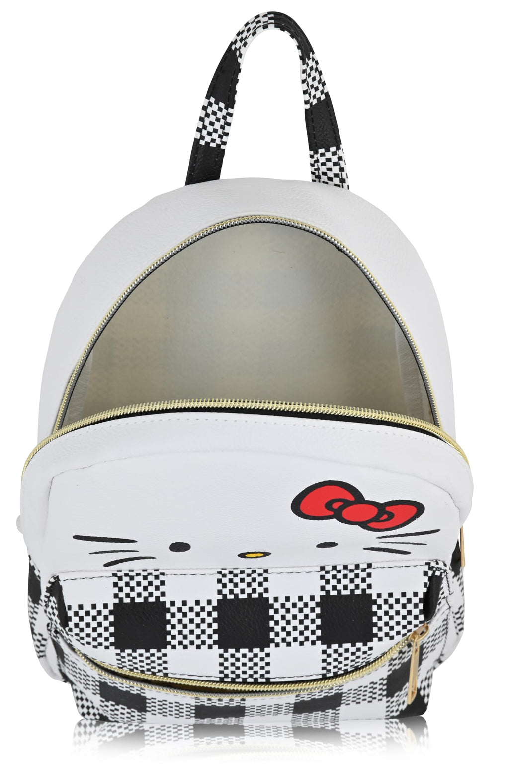 Fast Forward Sanrio Hello Kitty Backpack for Women, Men, Unisex | 10" PU Leather Mini Backpack Purse | Hello Kitty Accessory