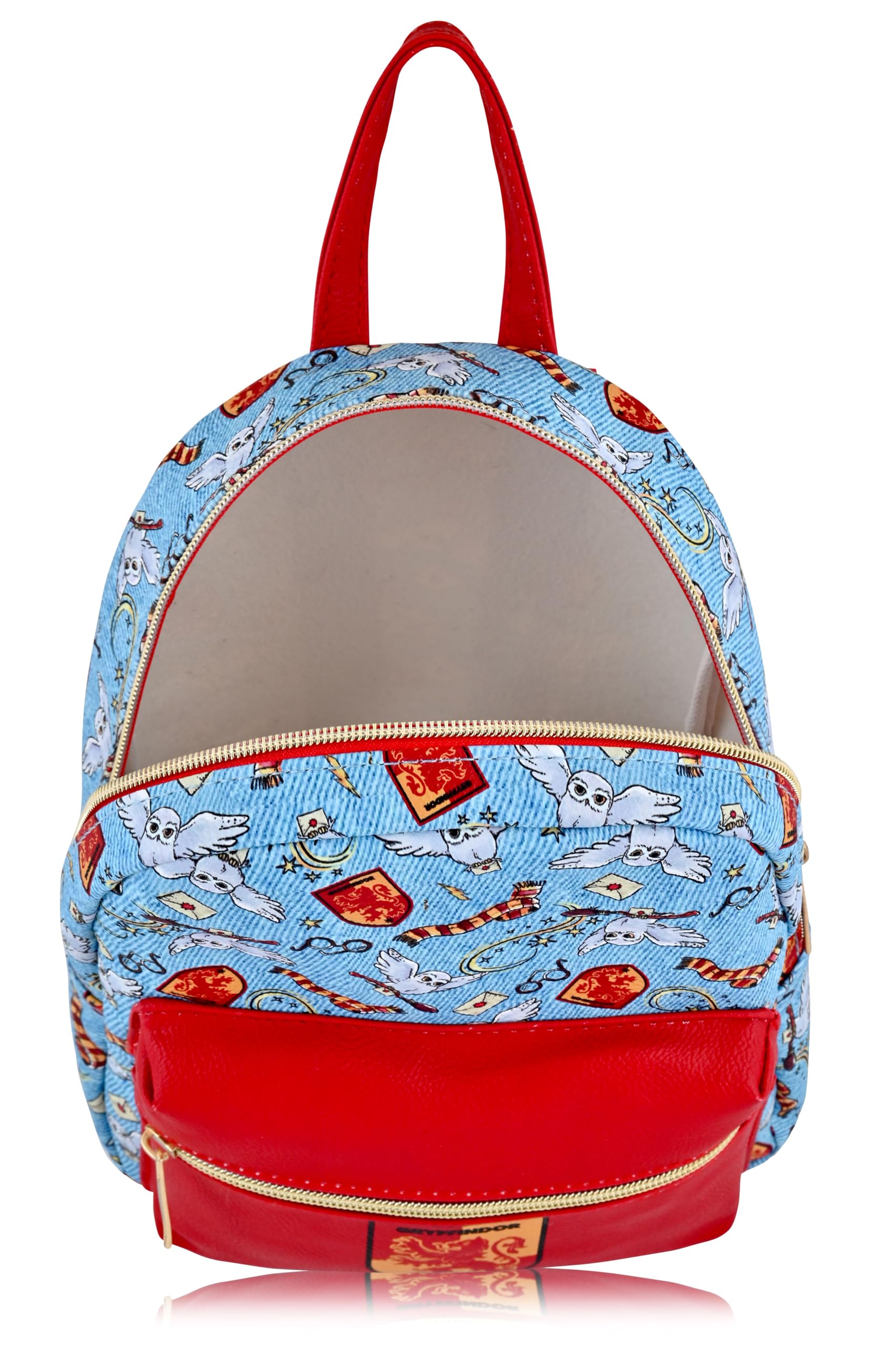 Fast Forward Harry Potter Backpack for Men, Women, Unisex | Cute PU Leather 10" Mini Backpack Purse