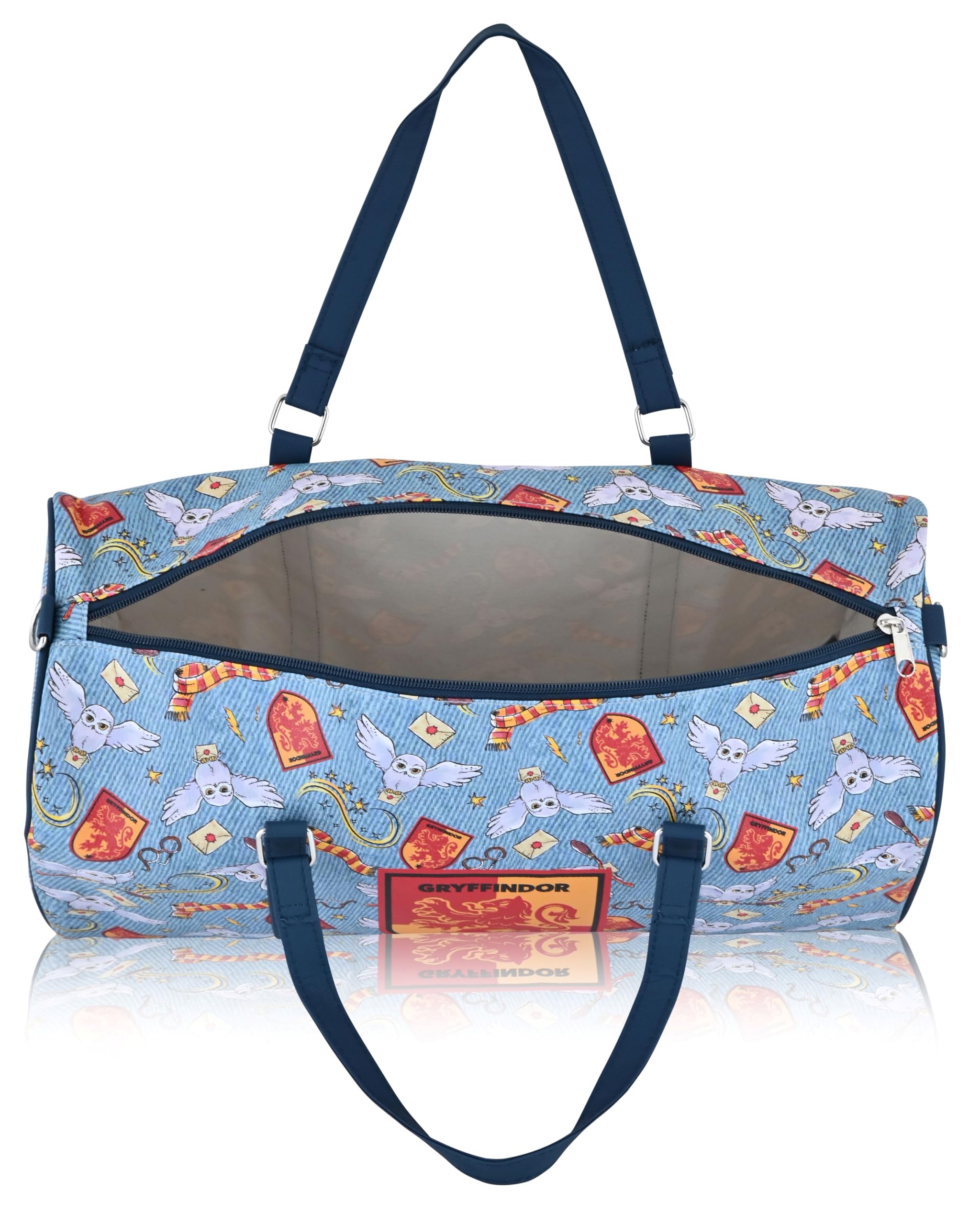 Stitch, Minnie, Mickey, Pooh, Harry Potter, or Jack Skellington 16" Leather Mini Travel Bag, Duffle Bag, Overnight Bag