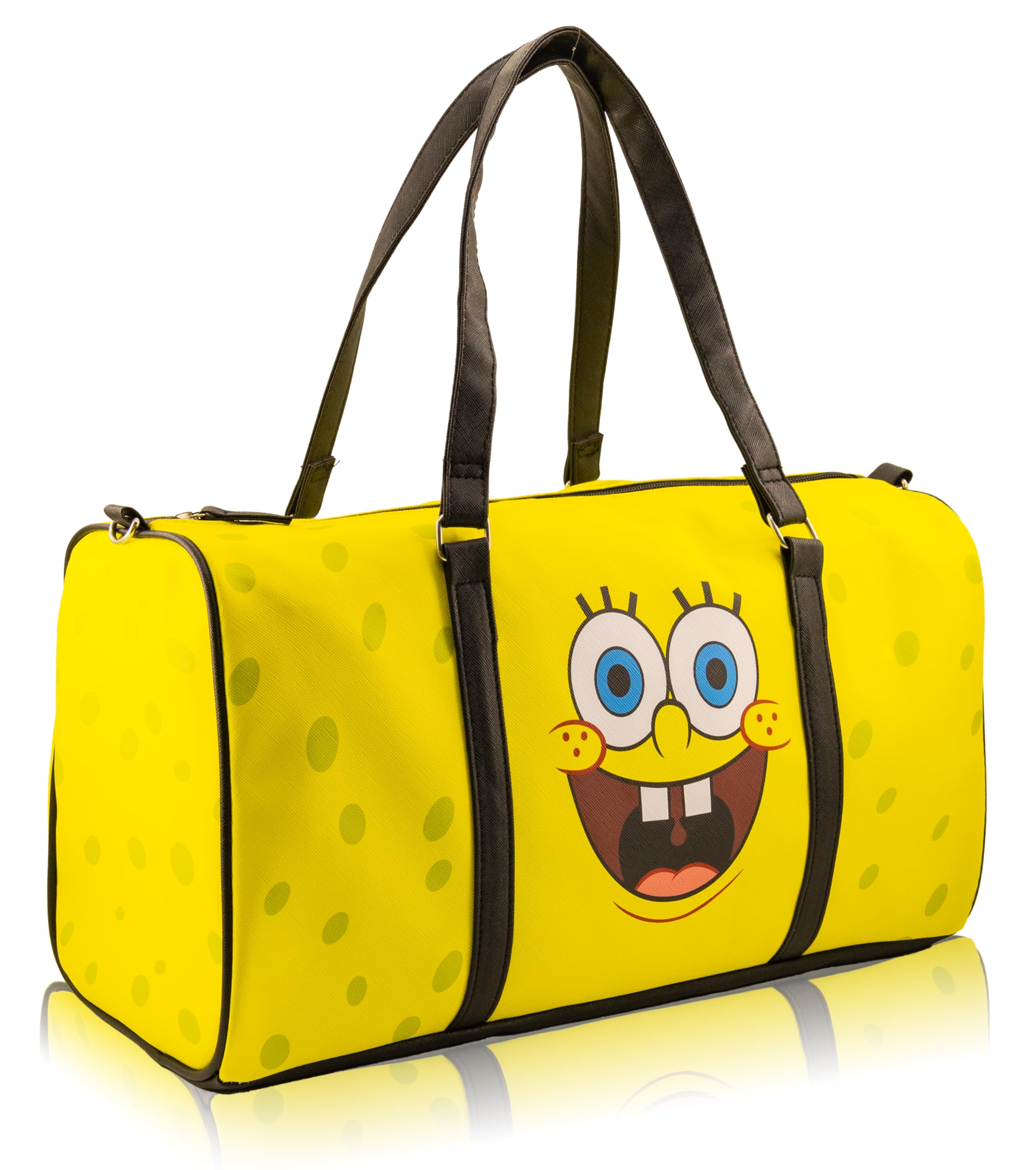 Stitch, Minnie, Mickey, Pooh, Harry Potter, or Jack Skellington 16" Leather Mini Travel Bag, Duffle Bag, Overnight Bag