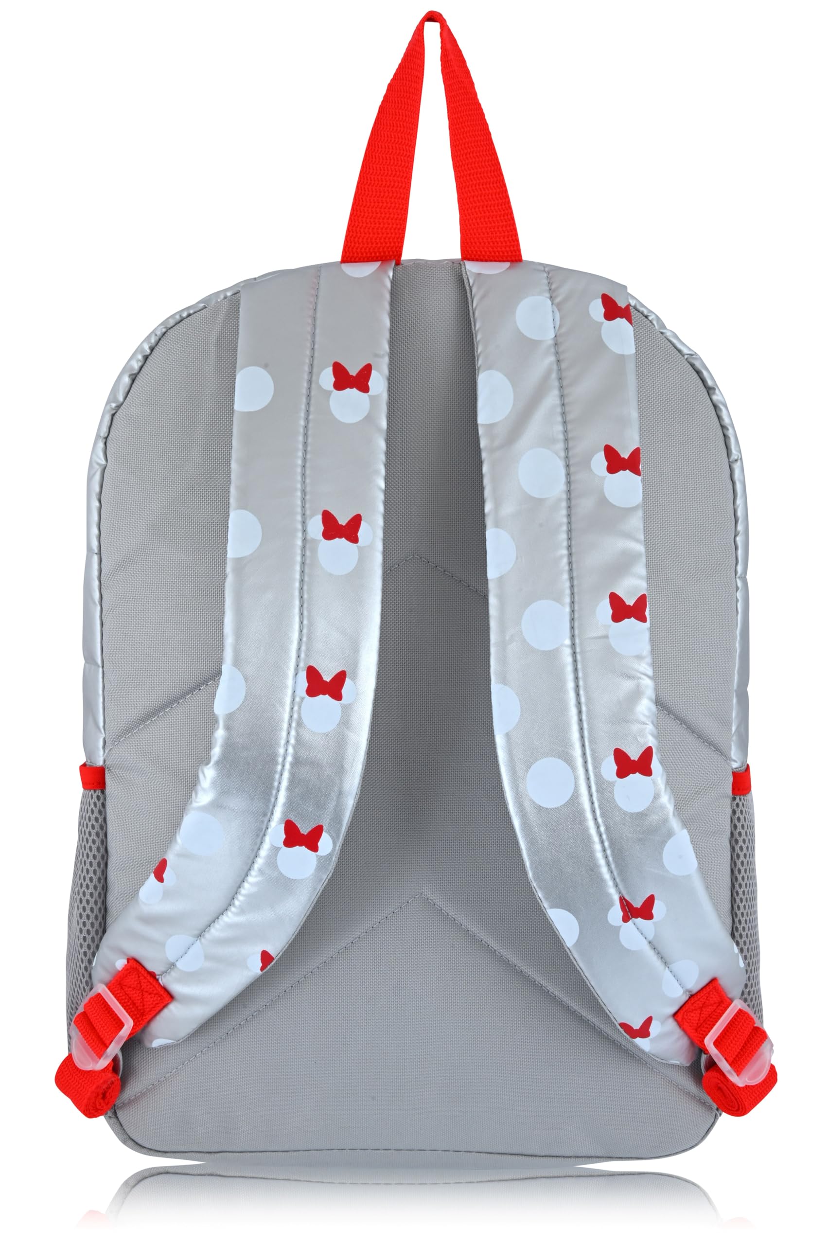 Disney Minnie Mouse Backpack for Kids | Minnie Mouse Bag with Ears and Bow | Toddler Travel Bag, Lightweight Backpack for School | Ages 3+