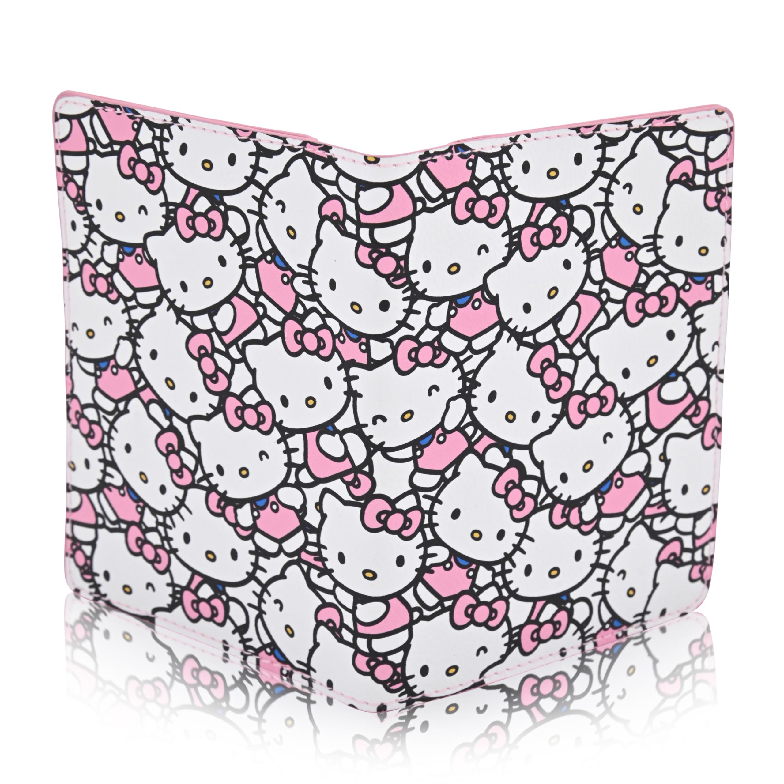 Fast Forward Sanrio Hello Kitty Passport Holder & Card Wallet | Women & Girls | Faux Leather | Hello Kitty Fans | Scratch Resistant & Ultra Slim