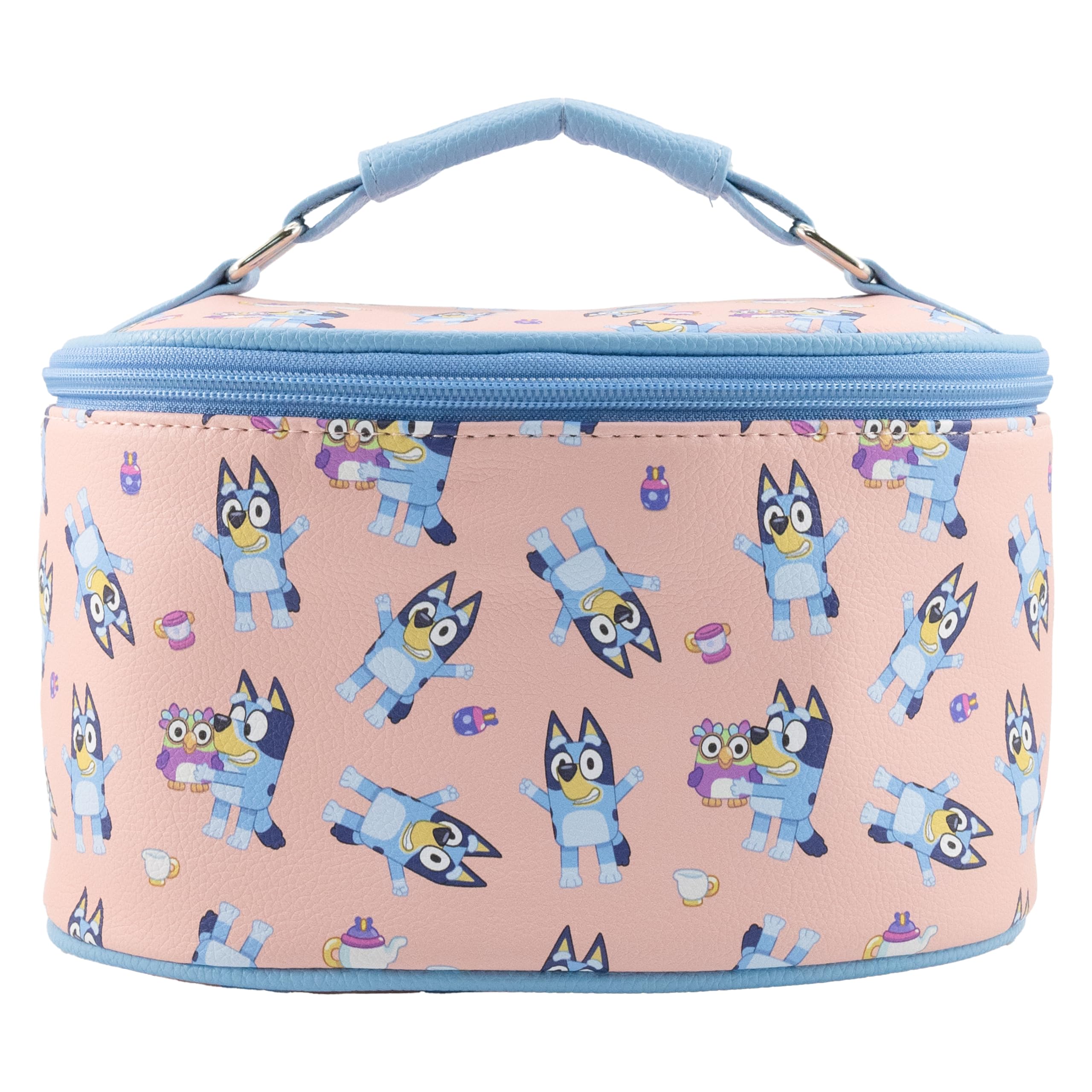Fast Forward Stitch, Hello Kitty, Bluey or Strawberry Shortcake Makeup Organizer, Travel Toiletry Bag for Women, Makeup Travel Bag, Cosmetic Bag, Train Case