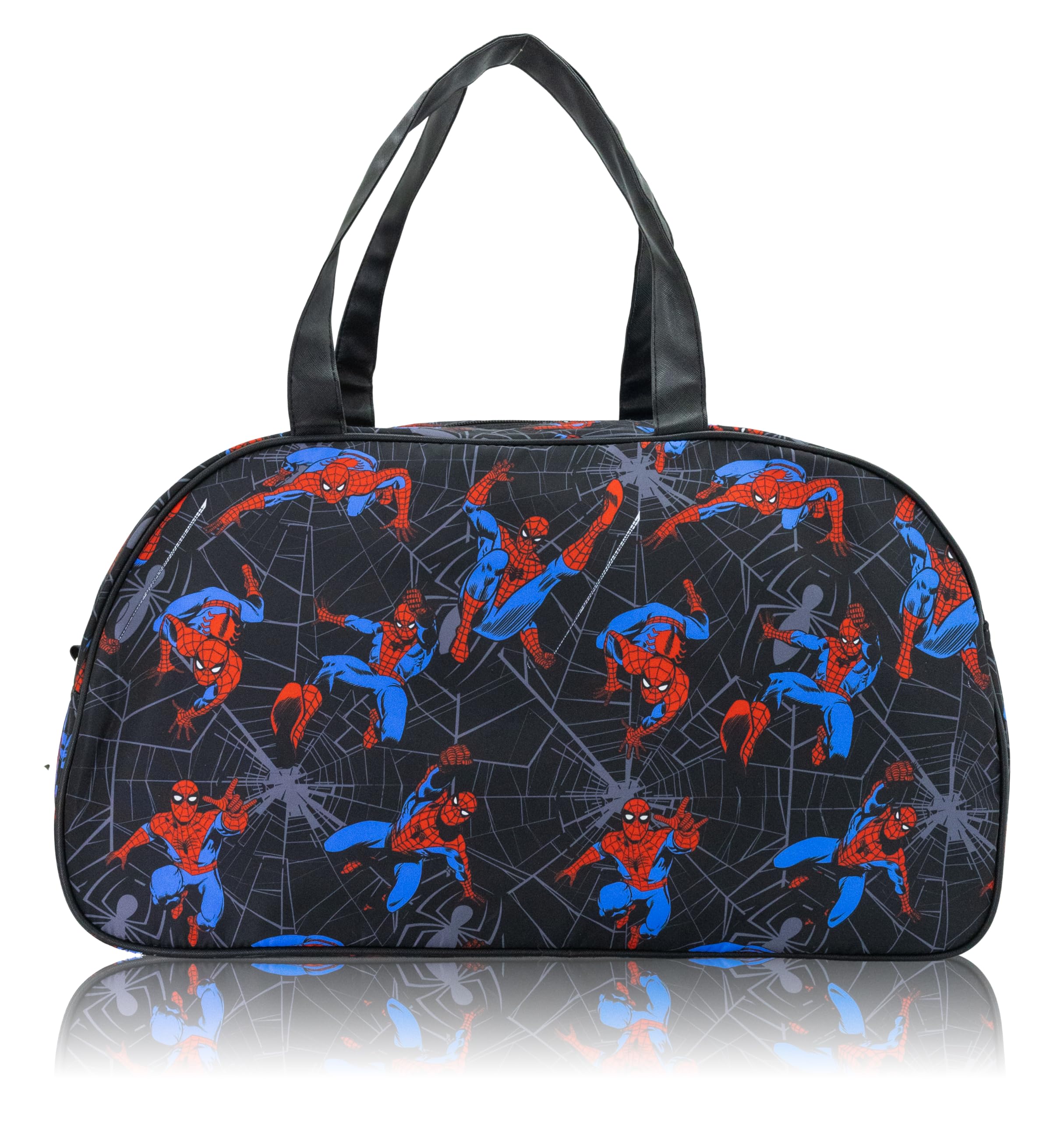 Stitch, Hello Kitty, Bluey or Spiderman Overnighter 10" Duffle Bag for Kids | Lightweight Travel Weekender Duffel for Girls and Women | Ages 3+