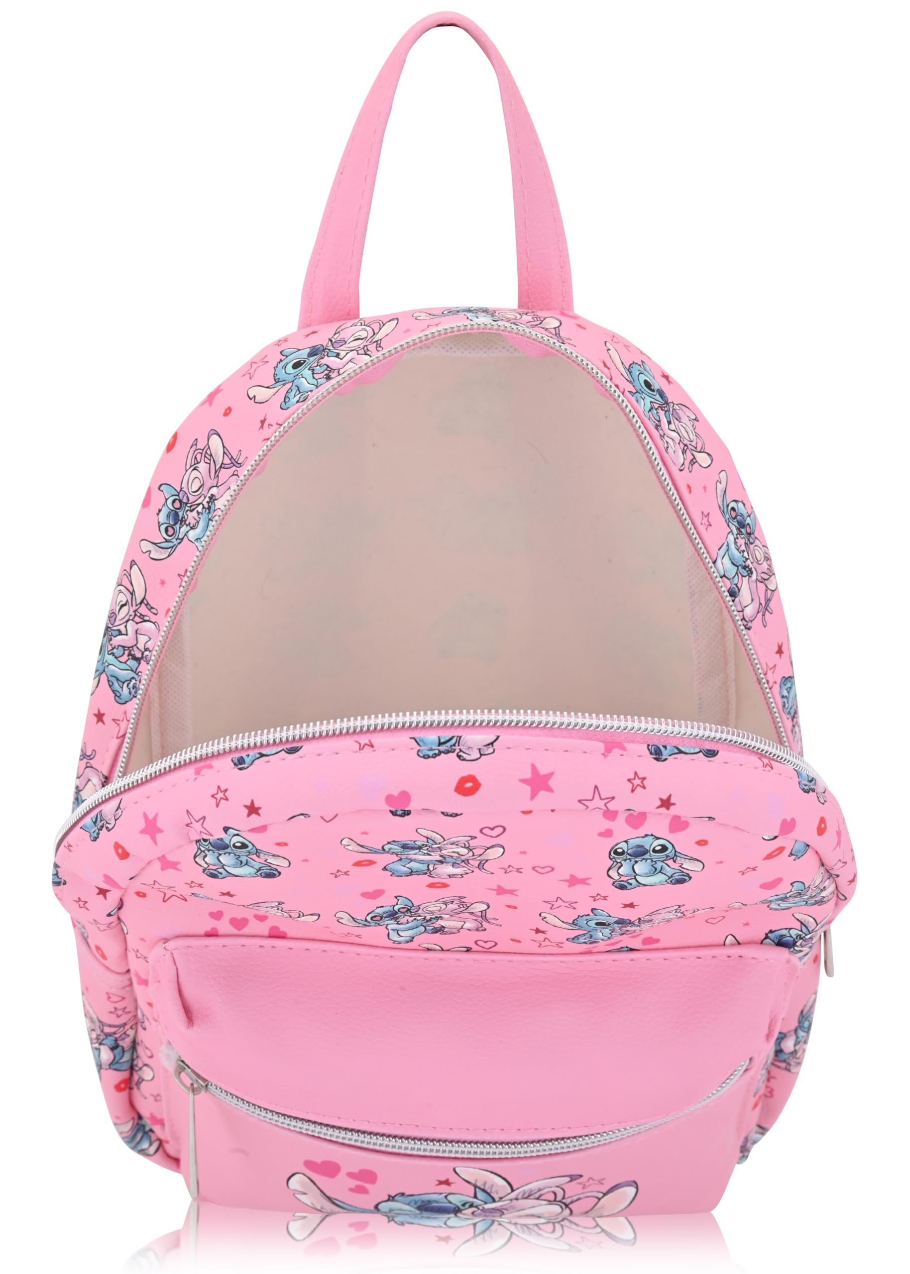 Disney Lilo and Stitch Backpack for Women, Men, Unisex | Cute PU Leather 10" Mini Backpack Purse | Stitch Bag & Accessories