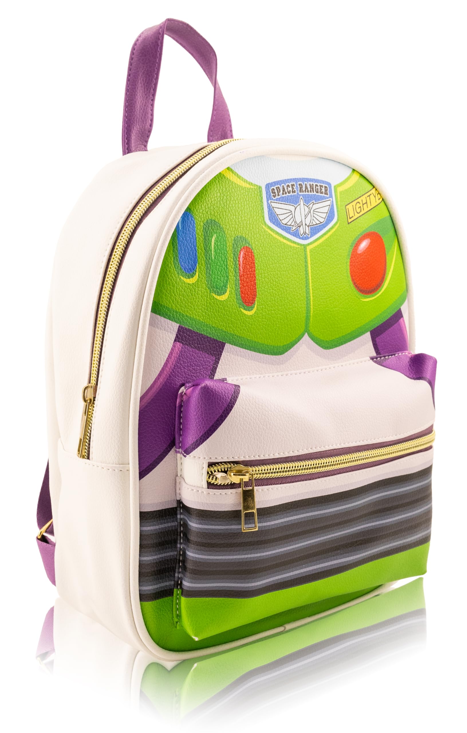 Disney Toy Story Buzz Lightyear Backpack for Kids | Toy Story Bookbag with Space Ranger Suit Graphic | Toddler Travel Bag, Lightweight Mini Backpack Purse for School | Ages 3+