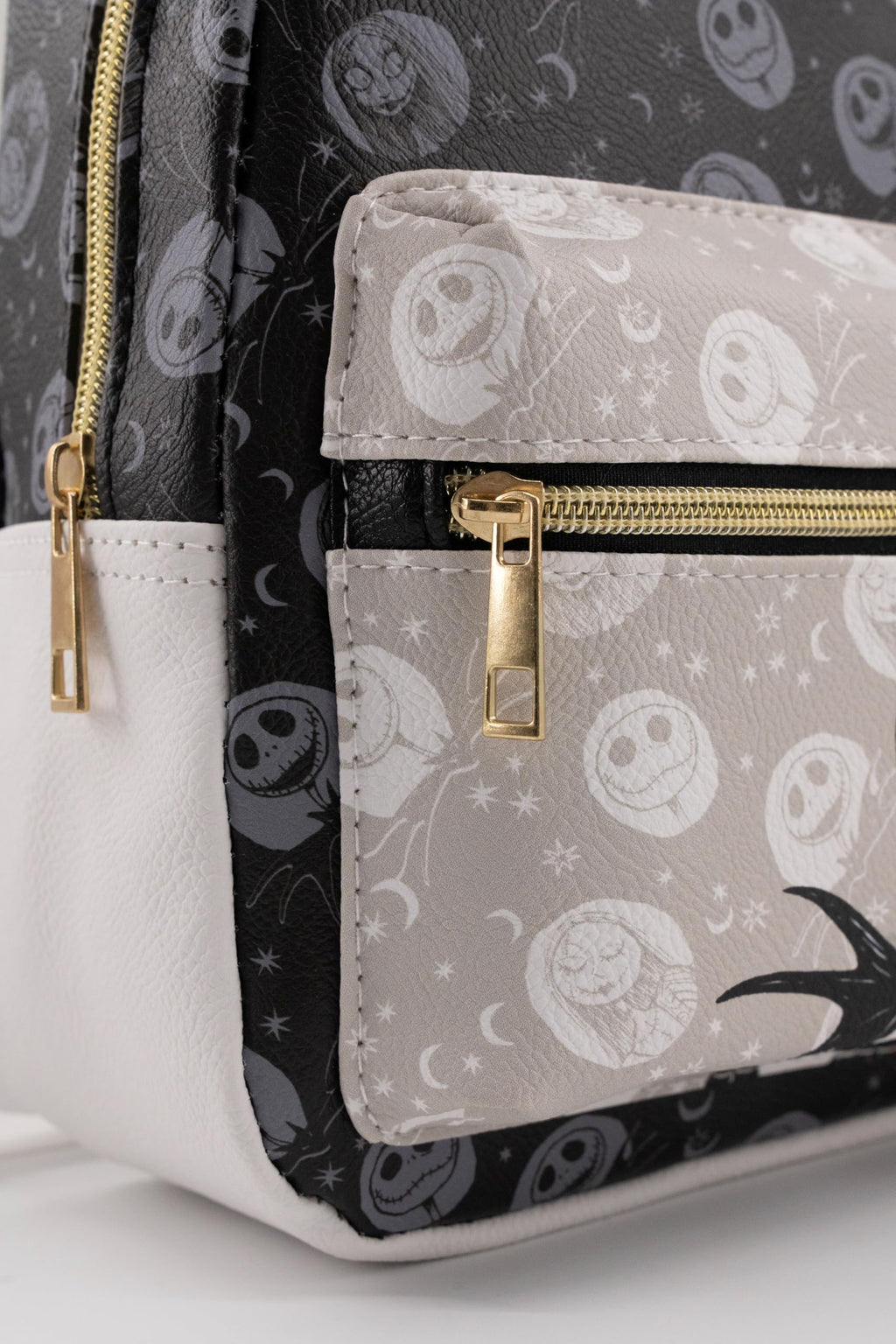 Disney Nightmare Before Christmas Backpack for Men, Women, Unisex | Cute PU Leather 10" Jack Skellington Mini Backpack Purse