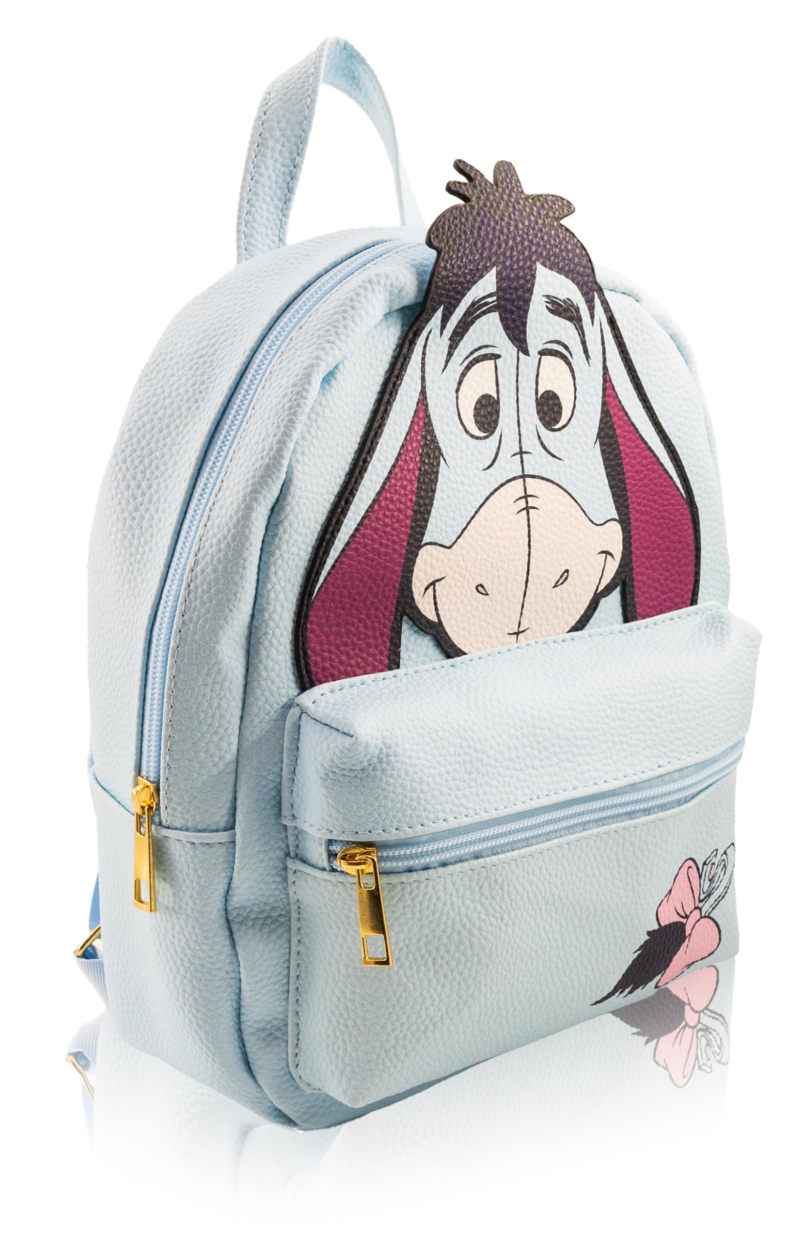 Disney Winnie the Pooh Backpack for Women, Men, Unisex | Cute PU Leather 10" Mini Backpack