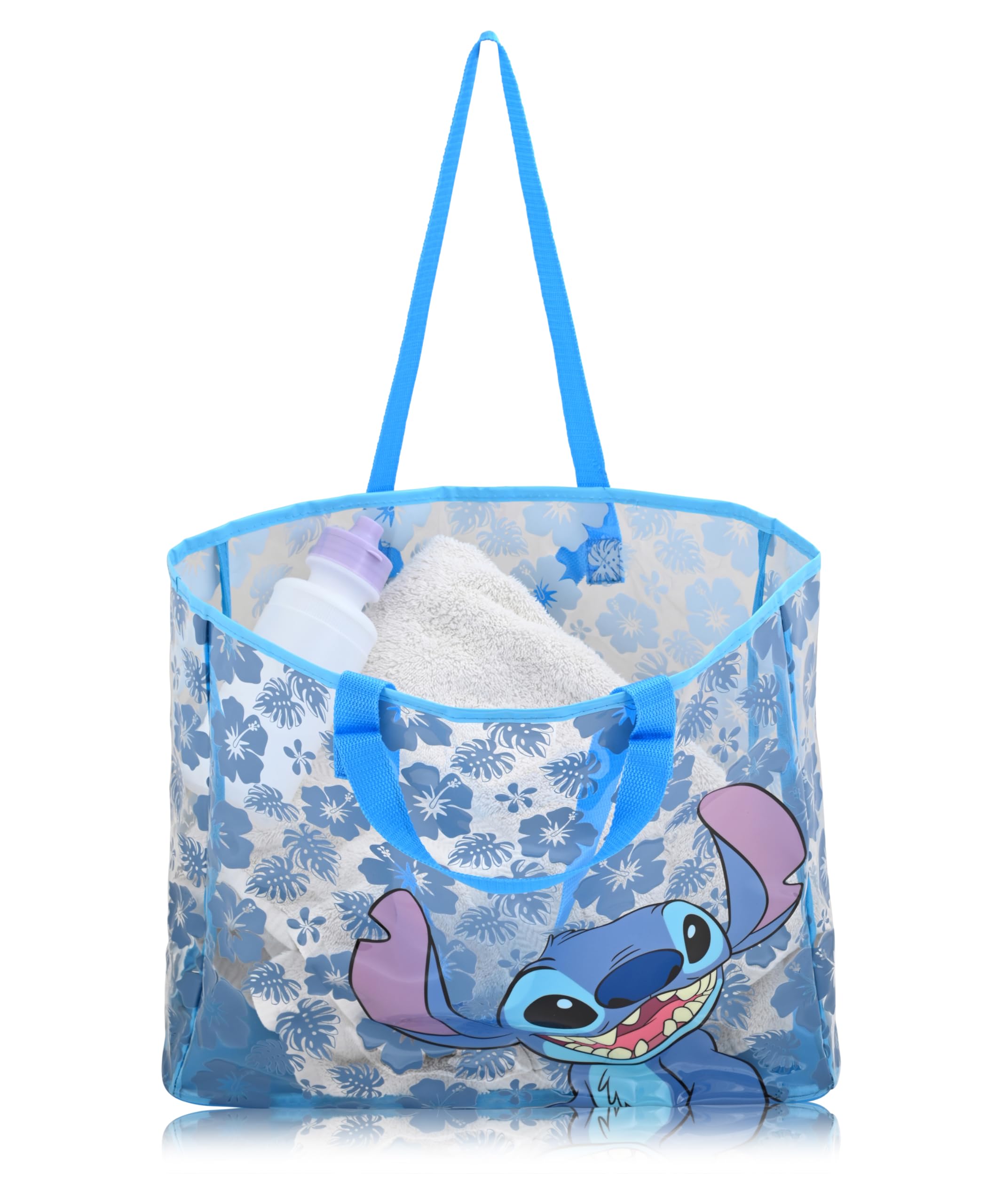 Fast Forward Hello Kitty, Stitch or Minnie Mouse Beach Bag Tote Bag For Women | Beach Tote Travel Bag for Adults