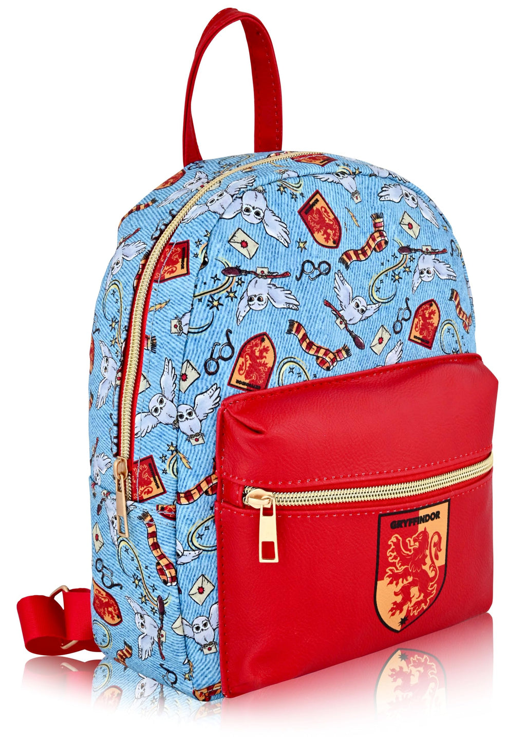 Fast Forward Harry Potter Backpack for Men, Women, Unisex | Cute PU Leather 10" Mini Backpack Purse