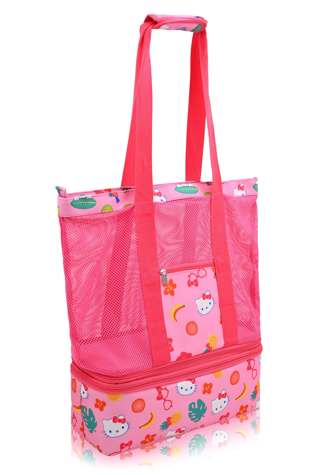 Fast Forward Hello Kitty, Stitch or Minnie Mouse Beach Bag Tote Bag For Women | Beach Tote Travel Bag for Adults