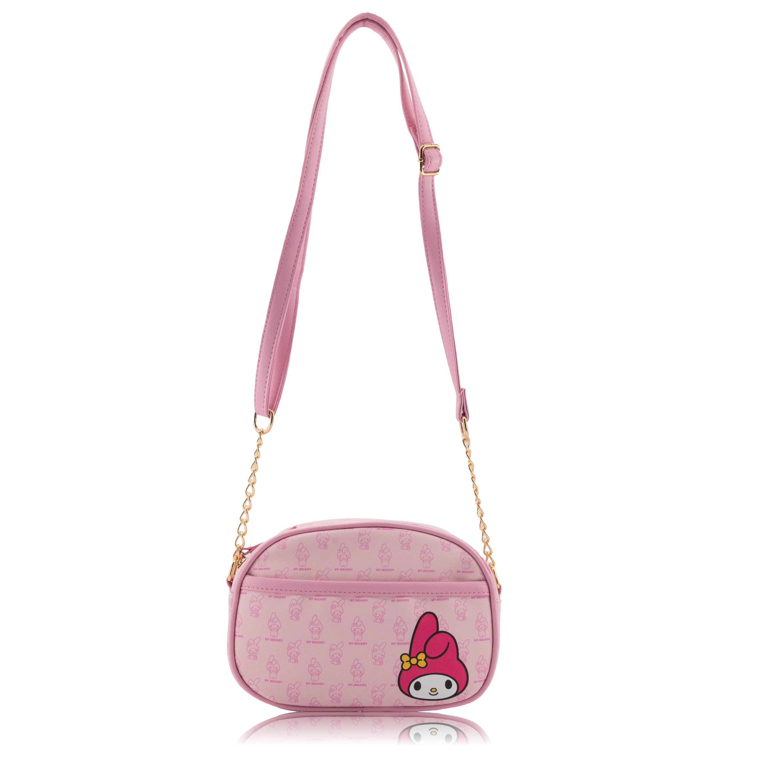 Disney Sanrio Bluey Purse Crossbody Handbag for Women | Metallic Vinyl Women's Shoulder Handbag