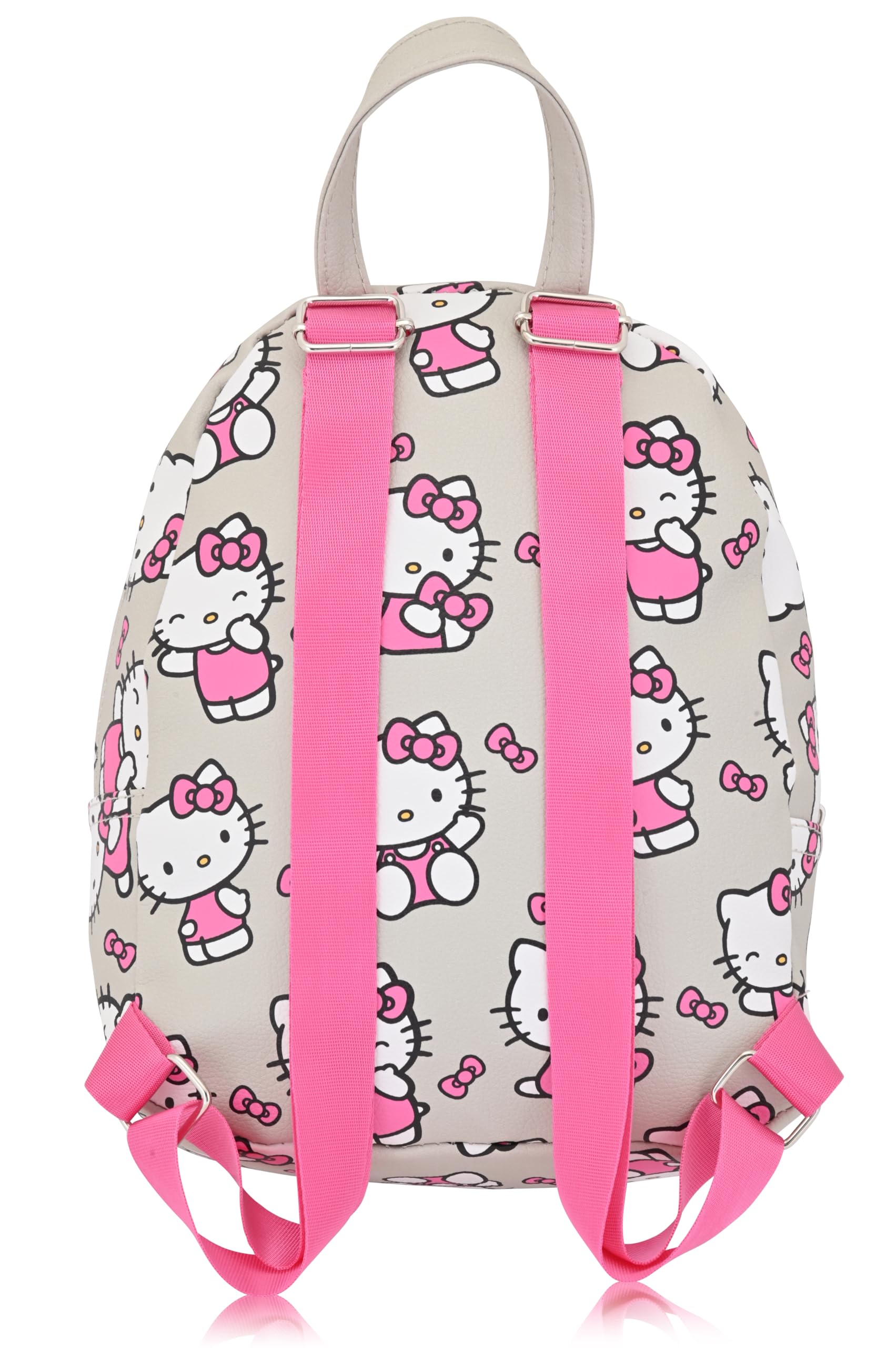 Fast Forward Sanrio Hello Kitty Backpack for Women, Men, Unisex | Cute PU Leather 10" Hello Kitty Mini Backpack Purse Shoulder Purse | Hello Kitty Bag and Hello Kitty Accessories